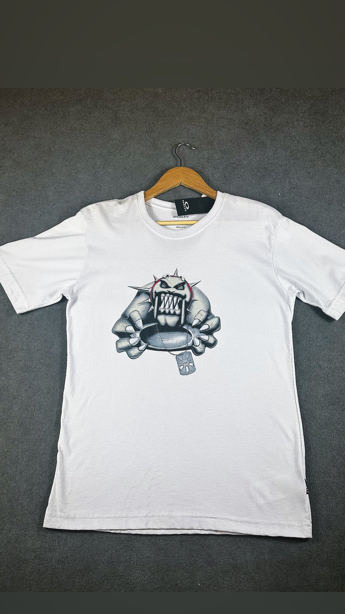 Camisa Oakley  Masculina Branca em Algodão