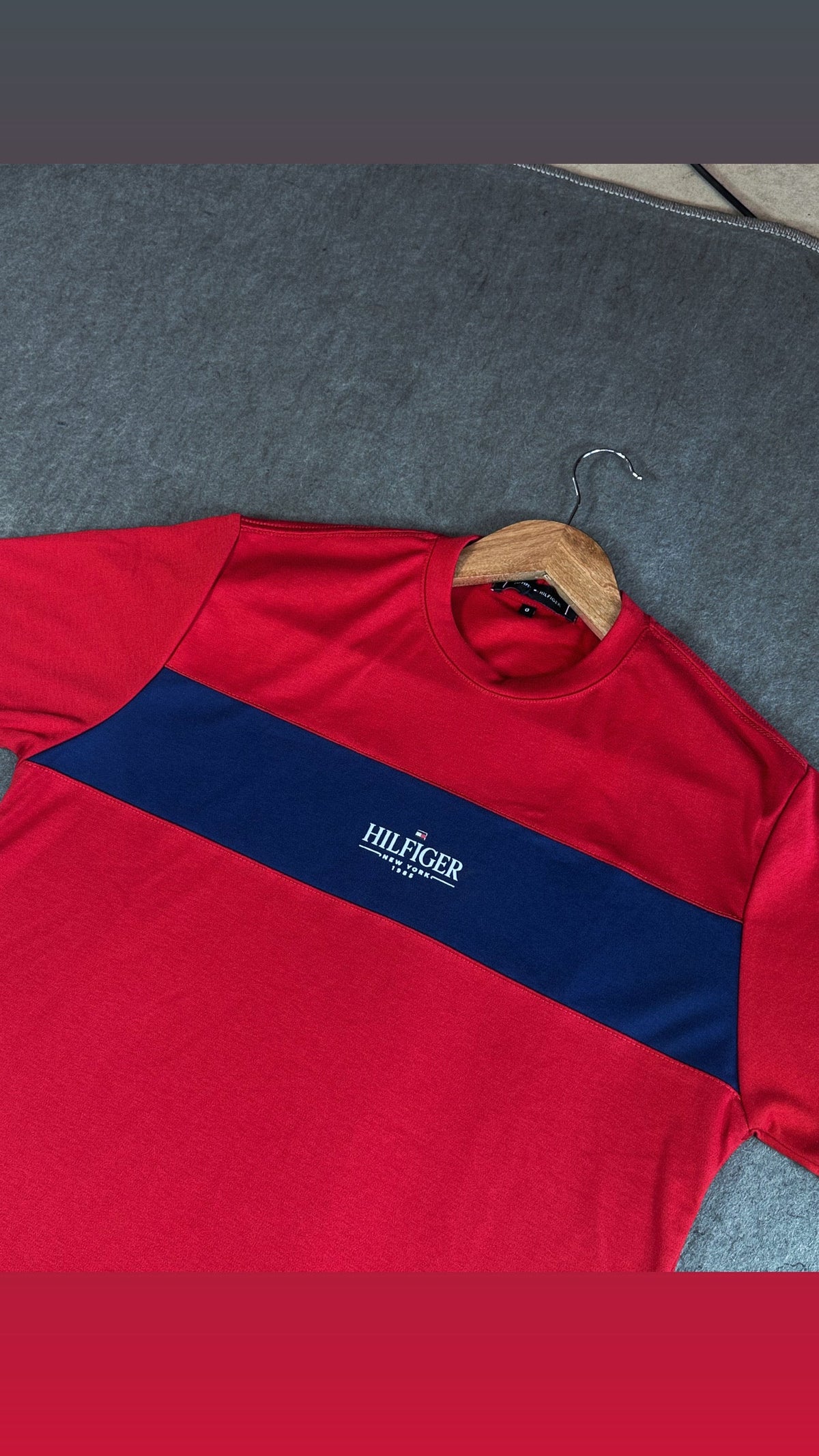 Camiseta Peruana Vermelha New York