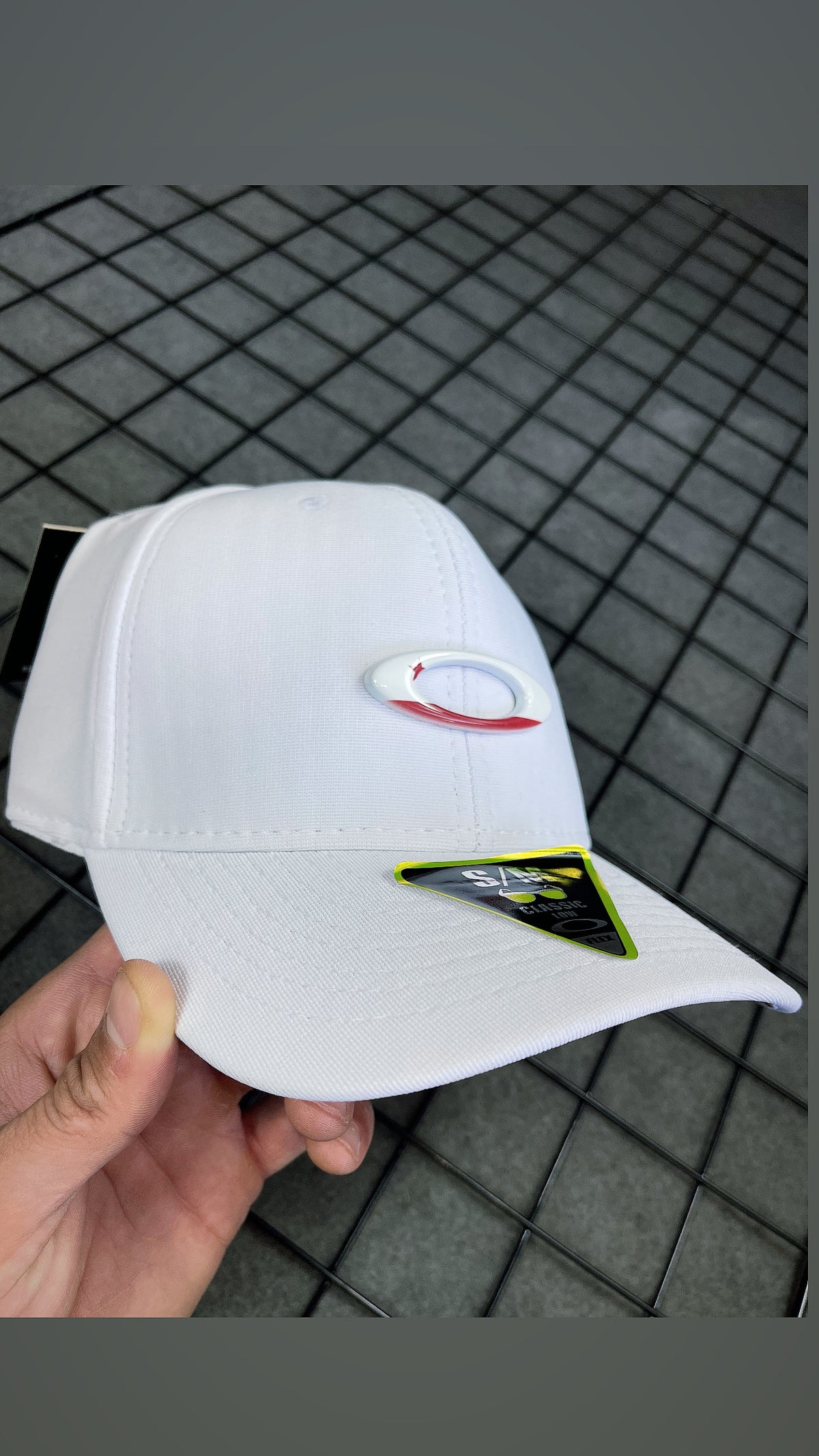 Boné Flex Fit Poliester Branco