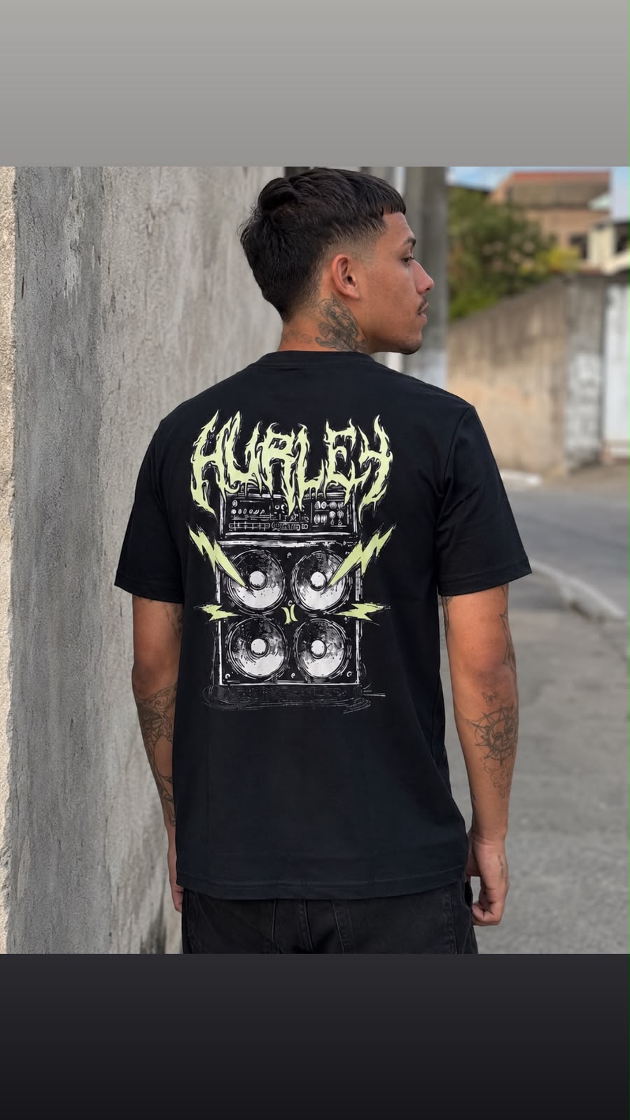 Camiseta Premium Masculina Preta
