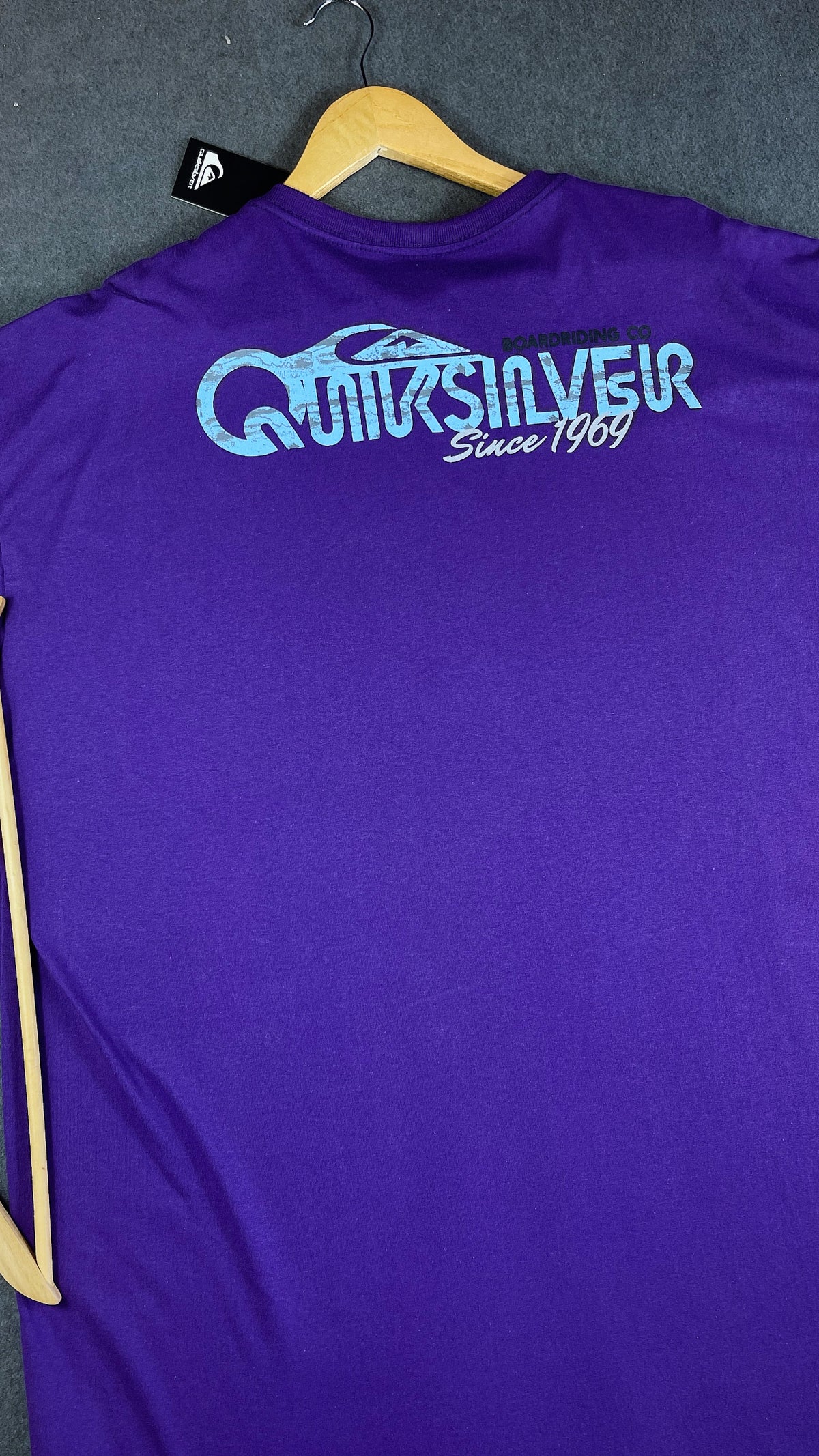 Camisa Plus Size Quiksilver Roxa em Algodão