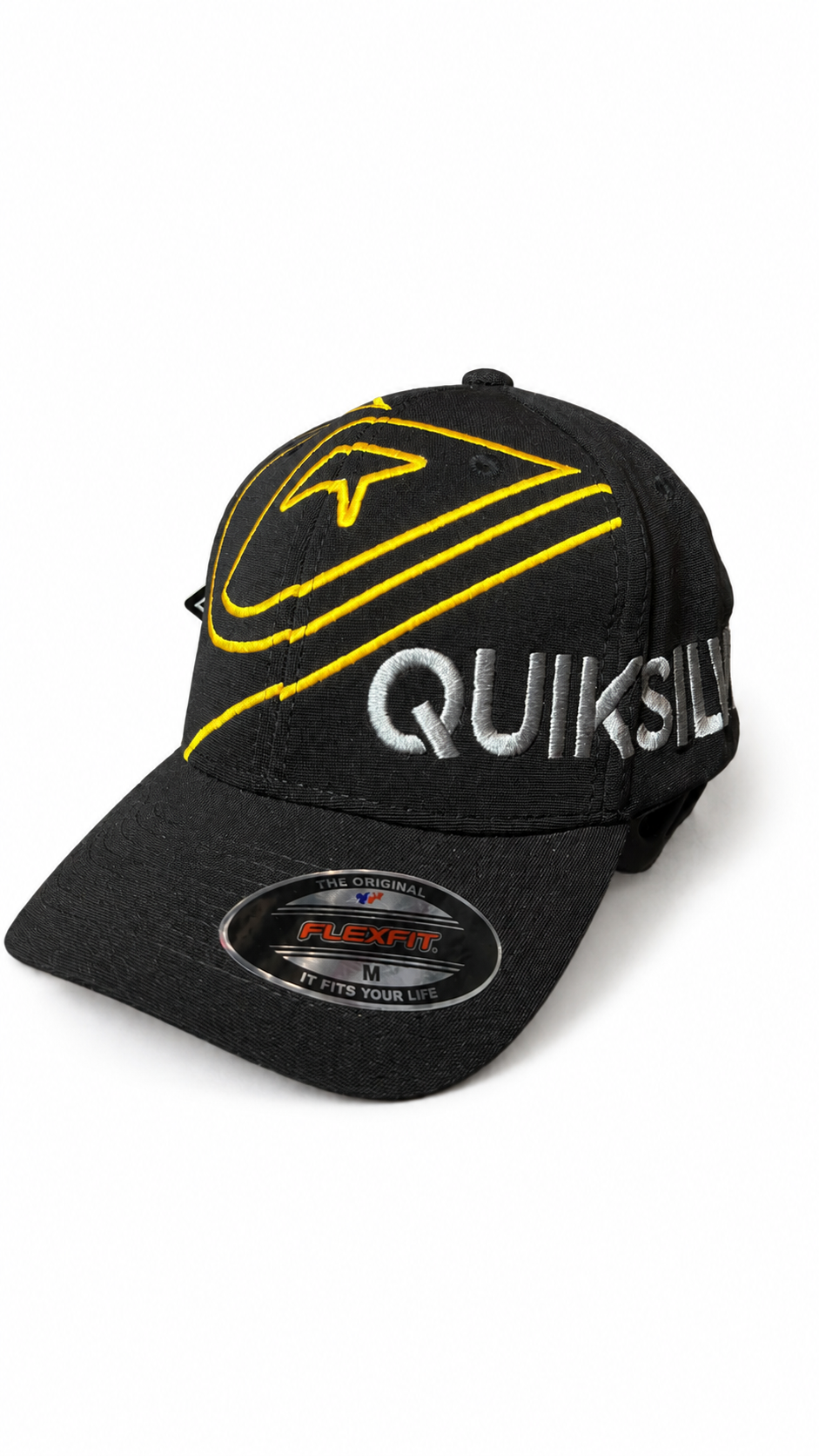 Boné Quik Preto com  Amarelo