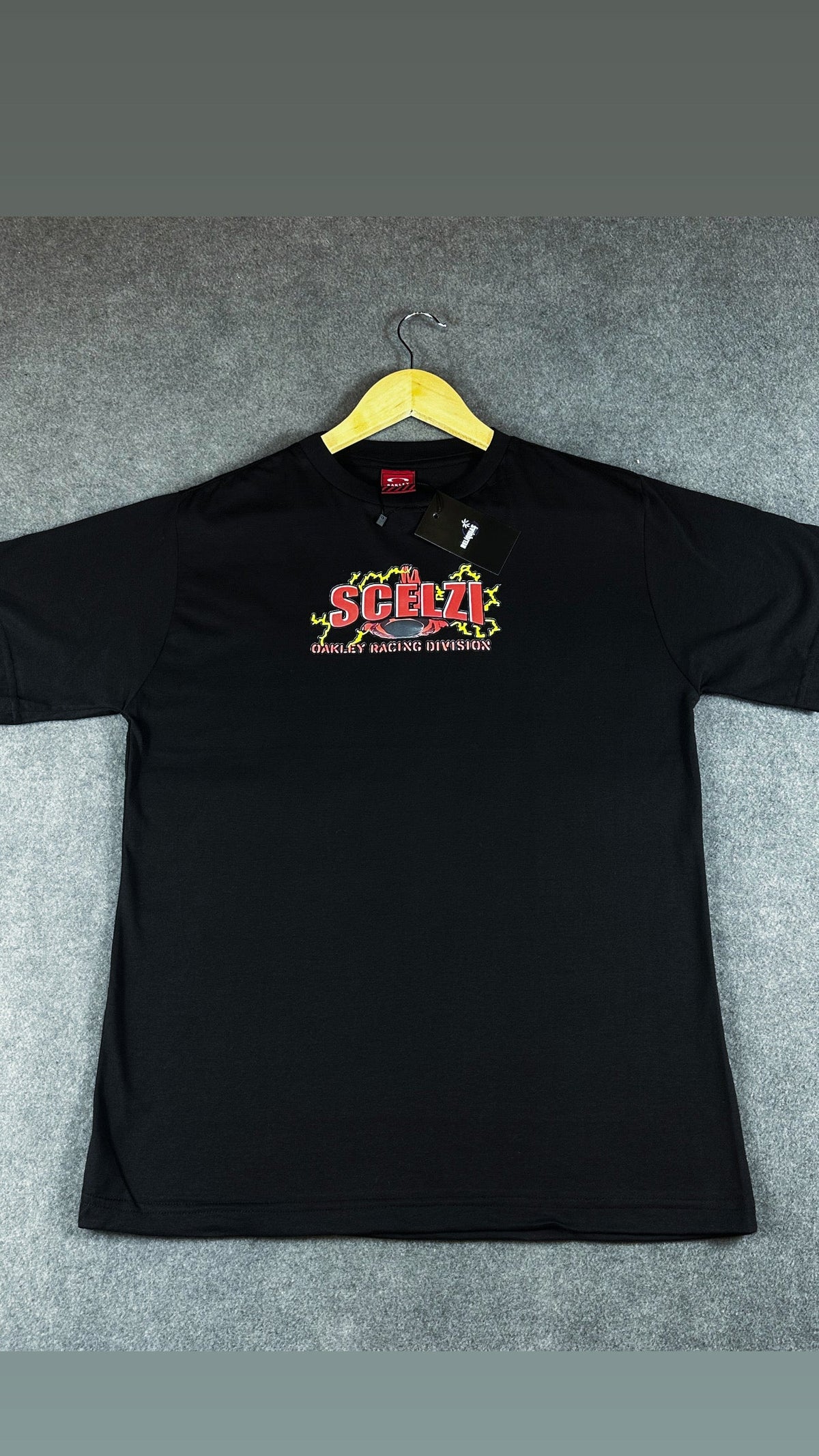Camisa Oakley  Masculina Preta em Algodão