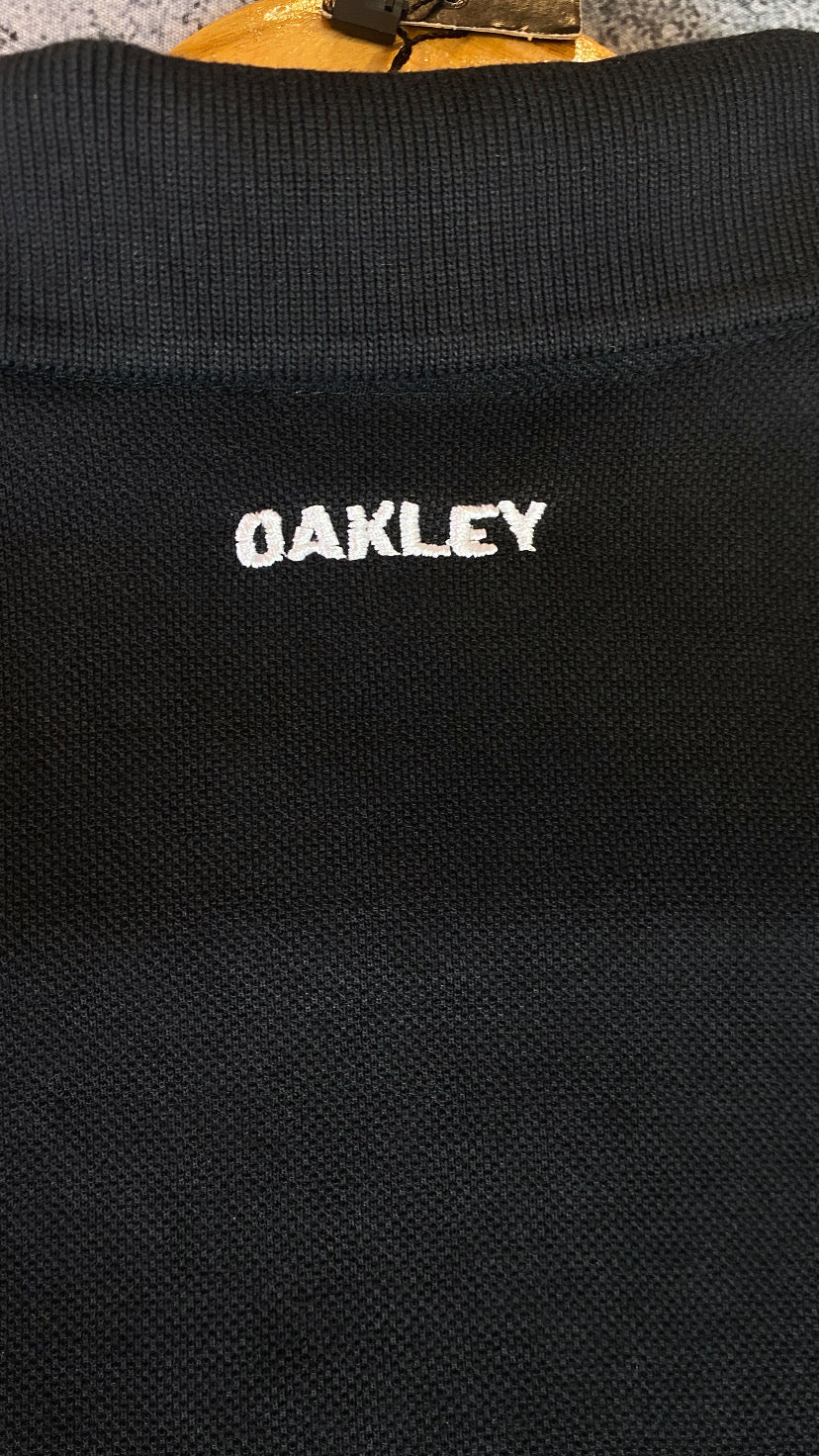 Gola Polo Oakley-Preta (caveira)