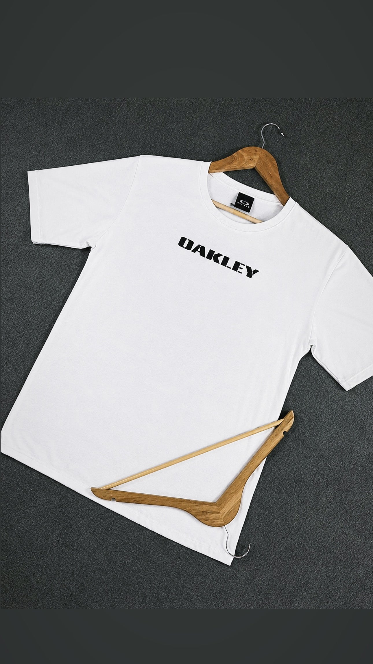 Camisa Oakley  Masculina Off-white em Algodão