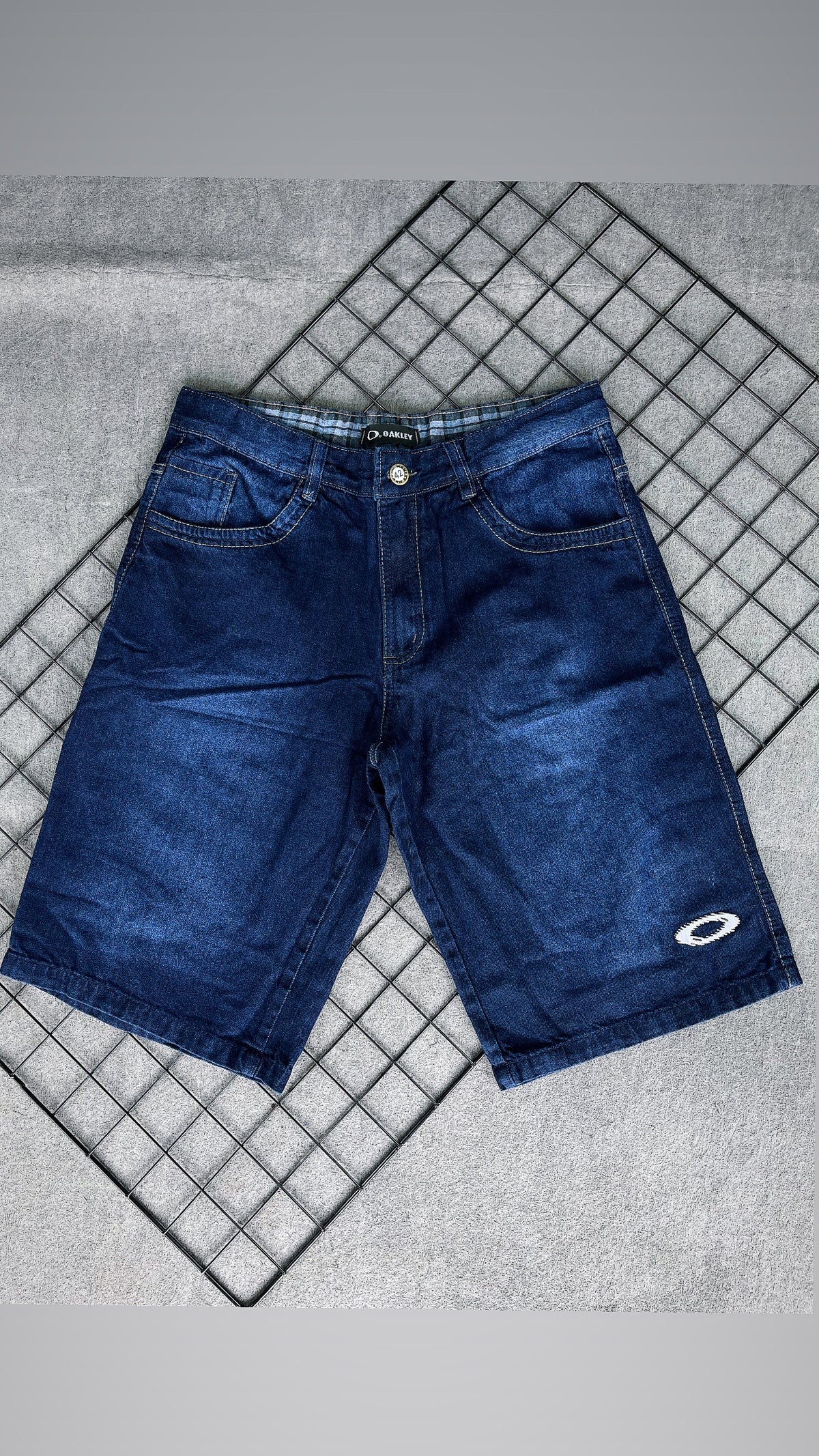 Bermuda Jeans Estampada
