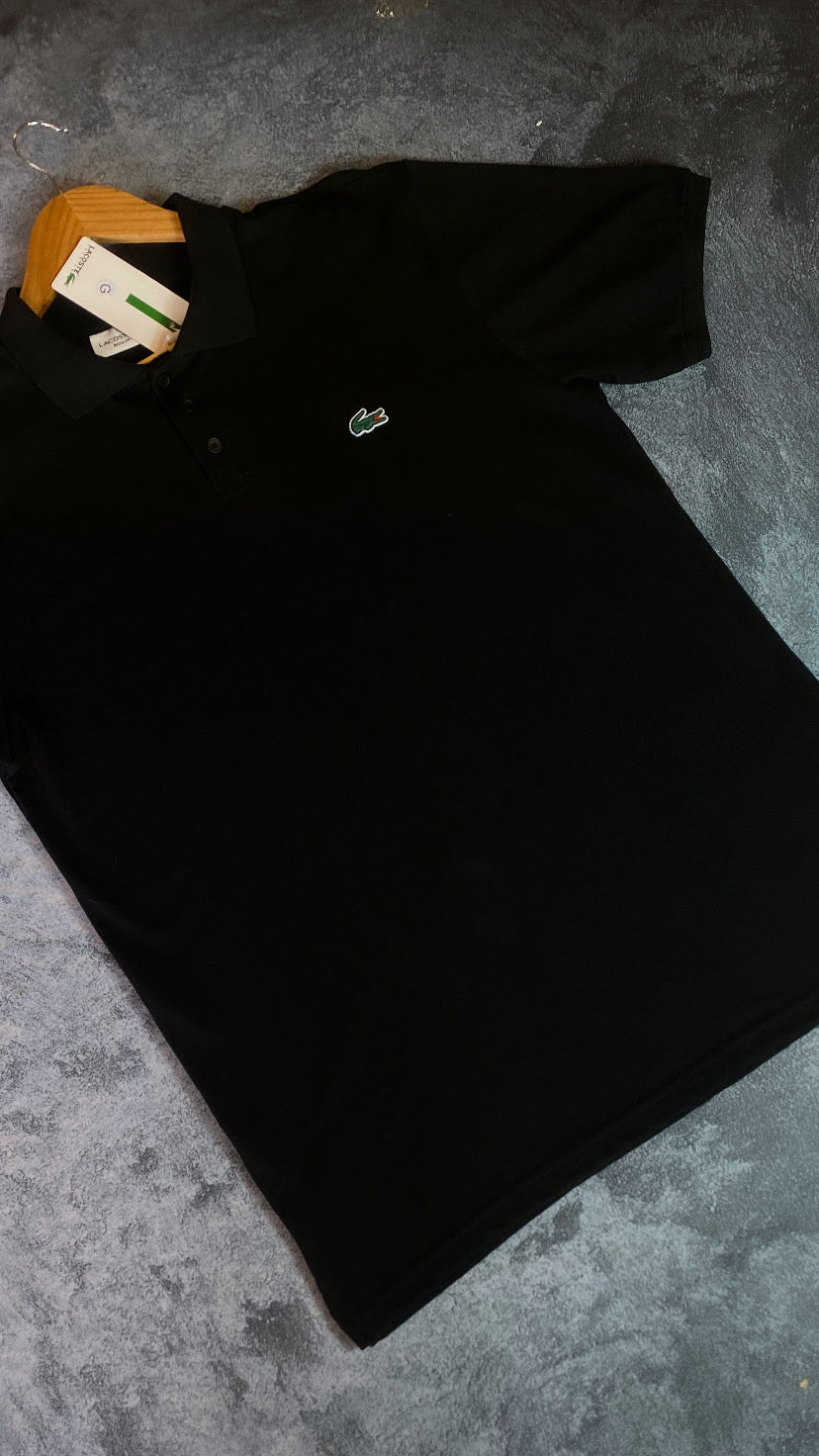 Gola Polo Lacoste-Preta