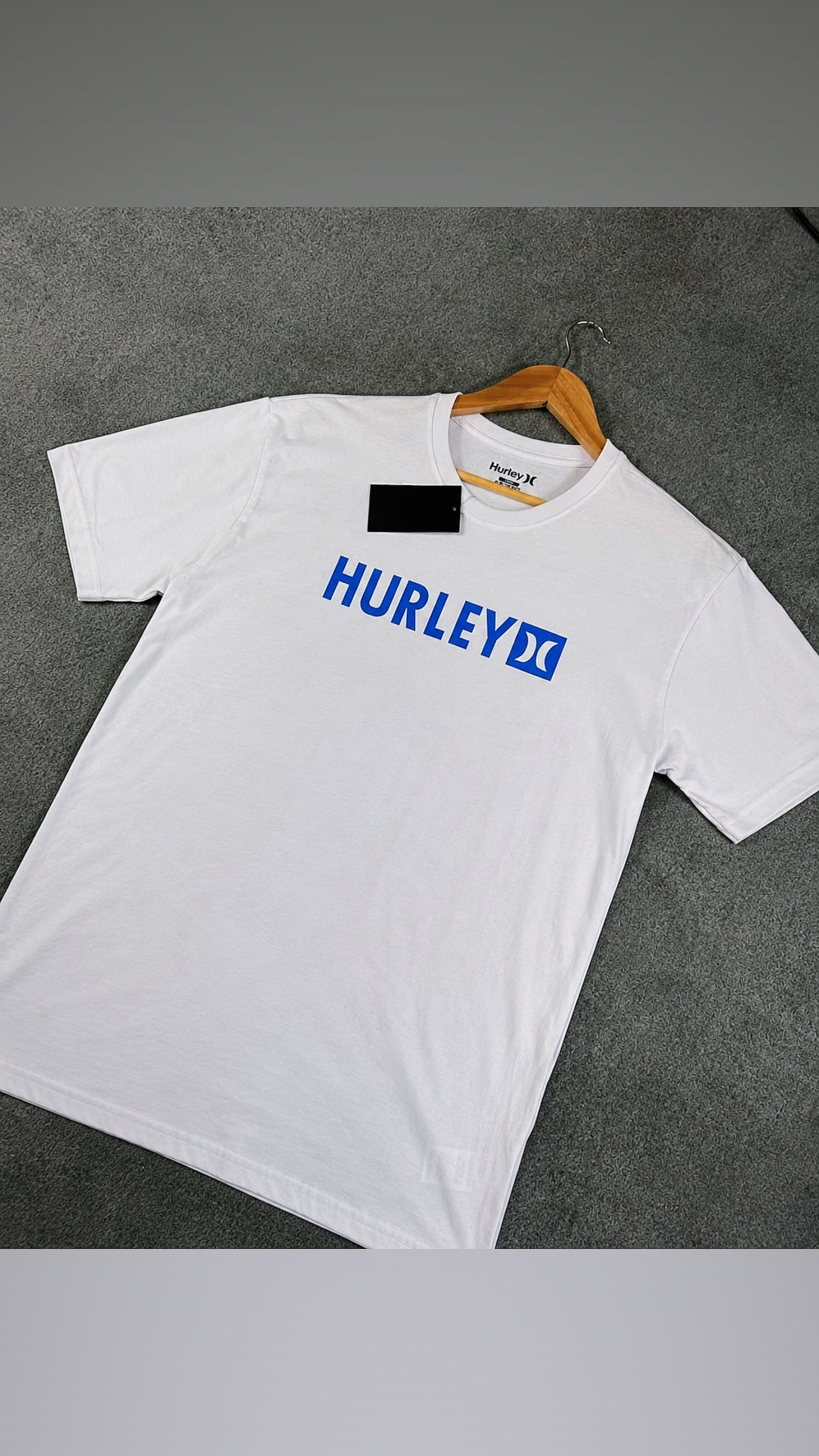 Camisa Hurley  Masculina Branca  em Algodão