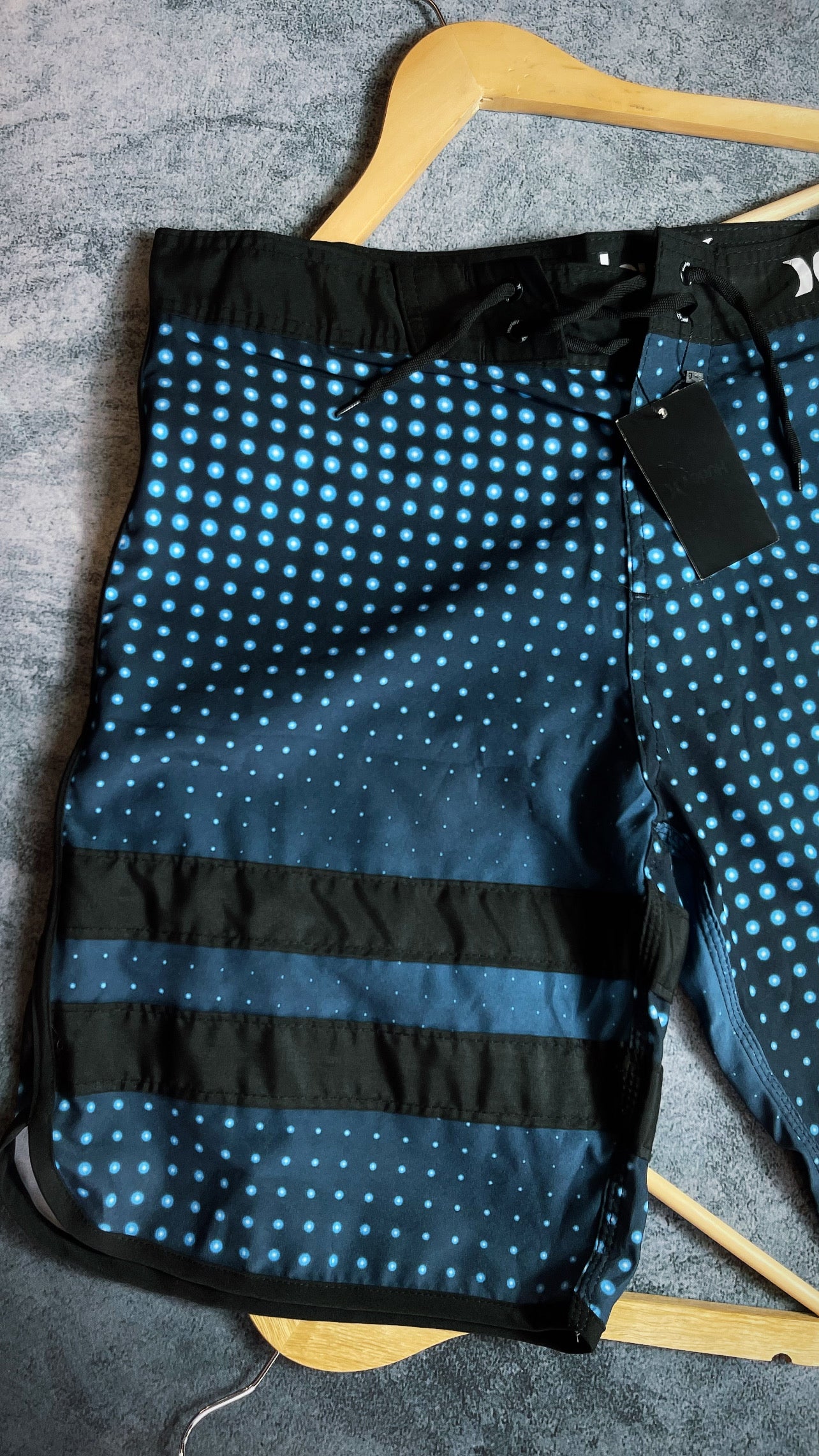 Bermuda Phanton Hurley-Azul (com bolinha)
