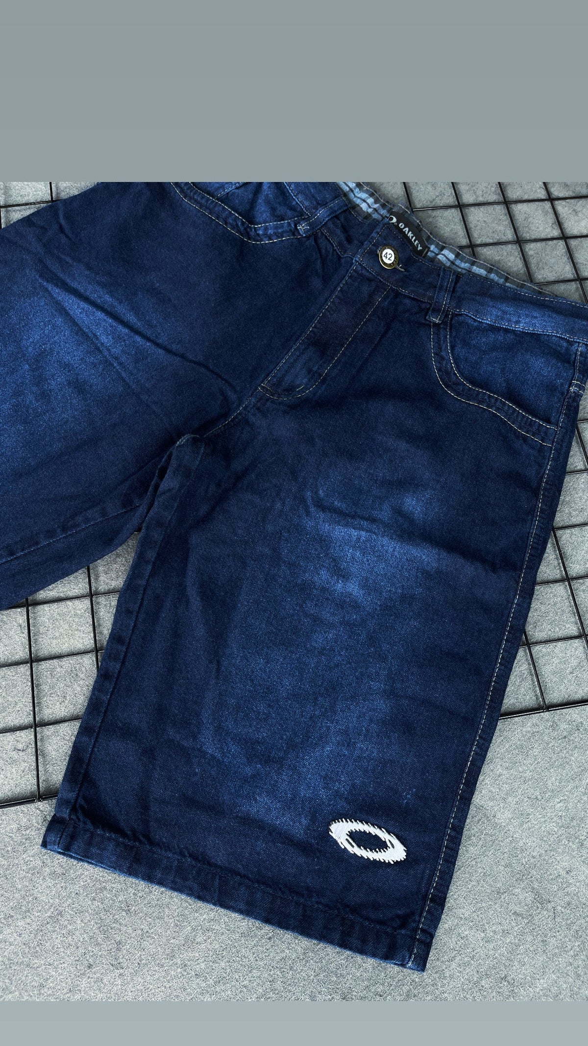 Bermuda Jeans Estampada