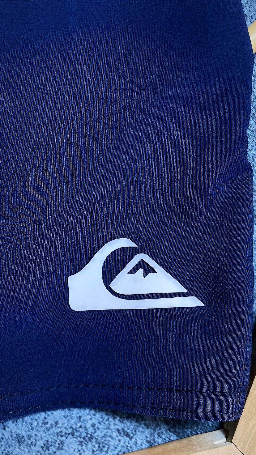 Elastano plus size Quiksilver-Azul