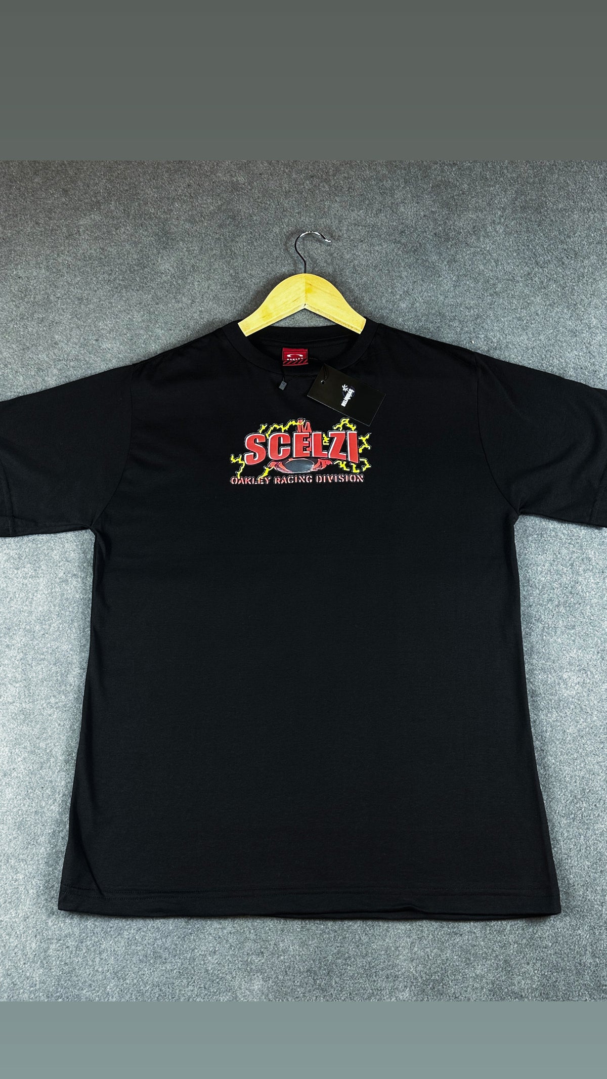 Camisa Oakley  Masculina Preta em Algodão