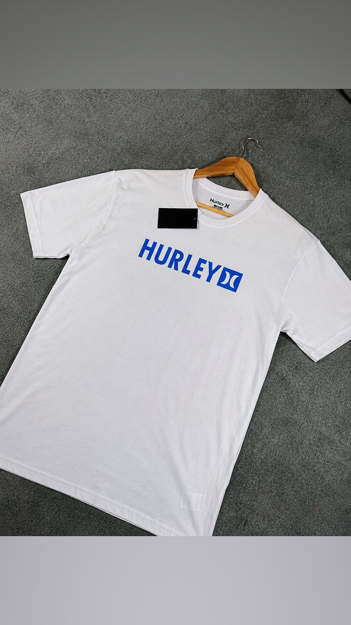 Camisa Hurley  Masculina Branca  em Algodão