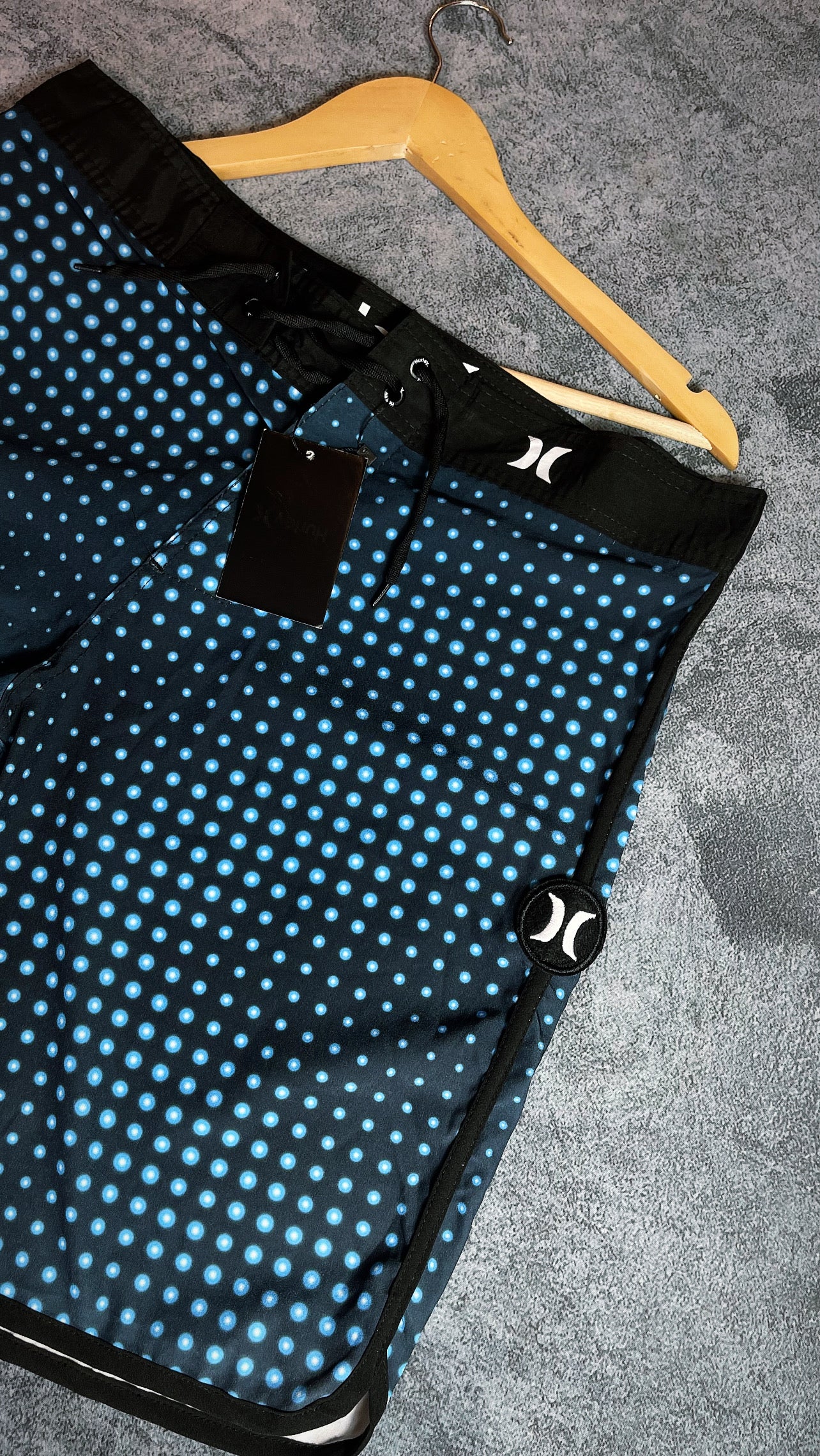 Bermuda Phanton Hurley-Azul (com bolinha)