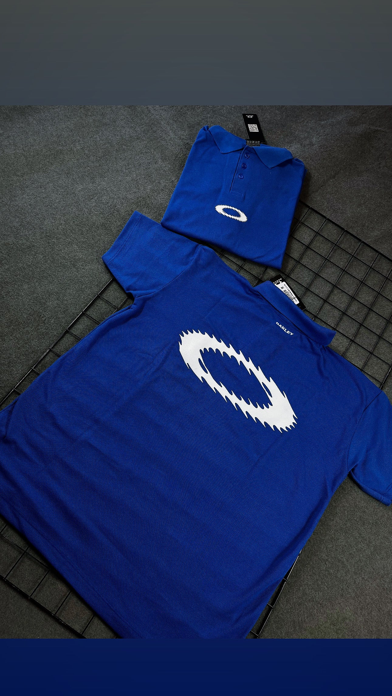 polo azul