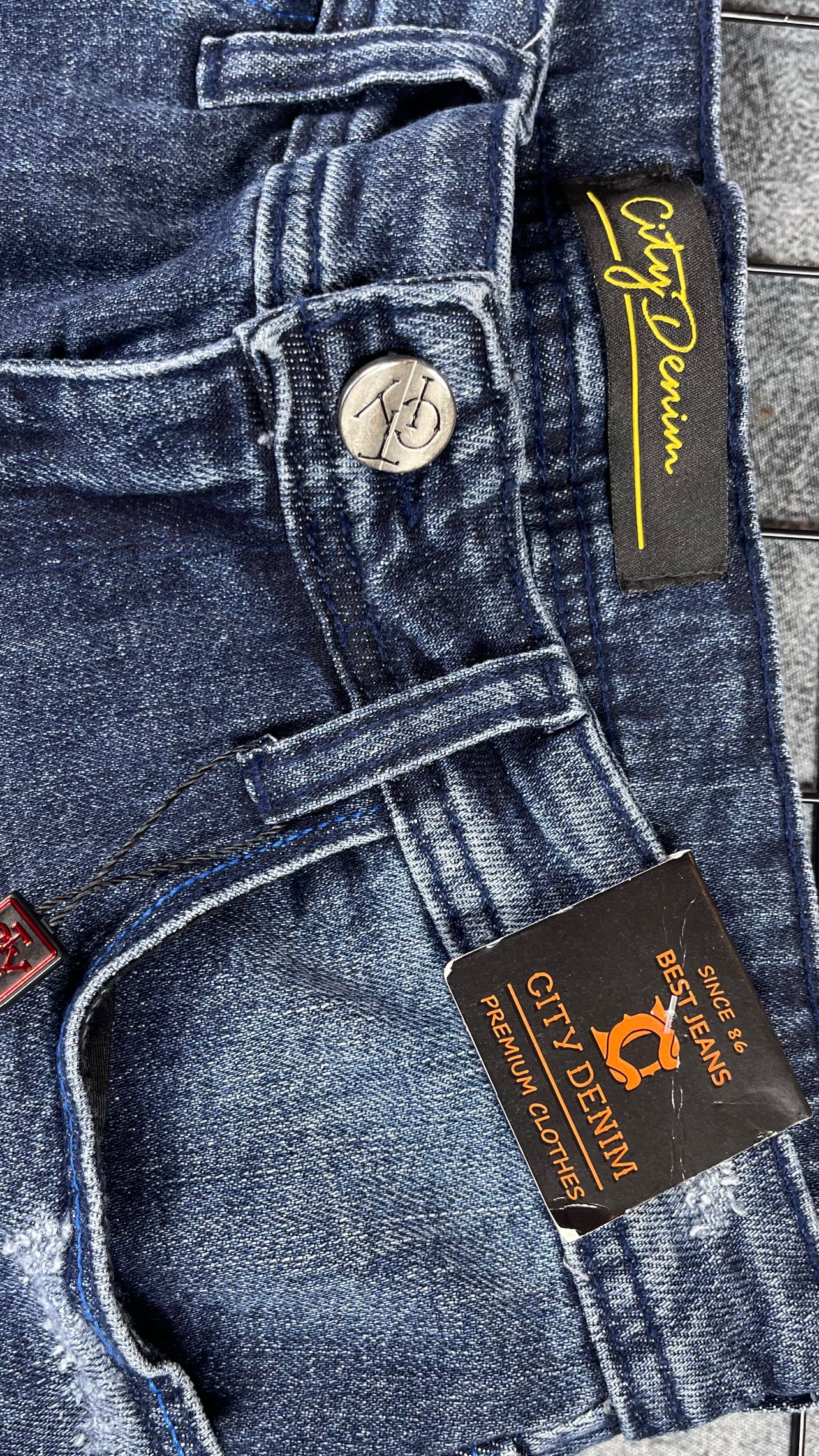 Calça jogador City Denim