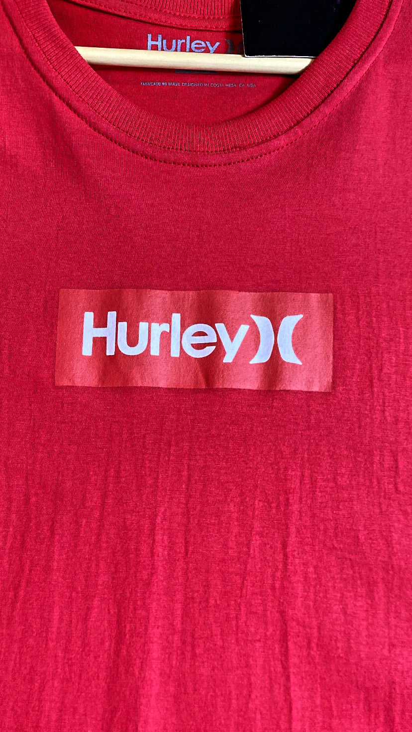 Camiseta Plus size Hurley-Vermelha