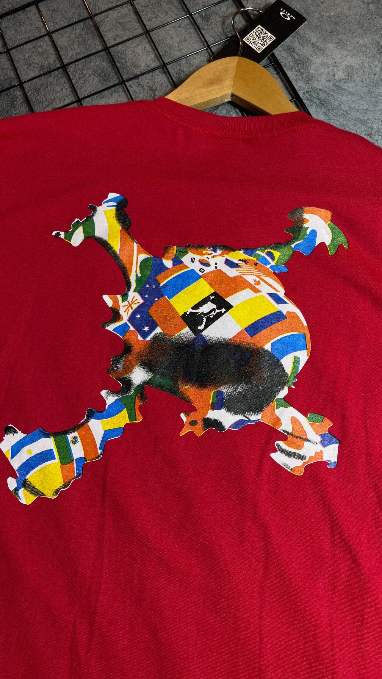 Camisa Oakley de dição skull Países