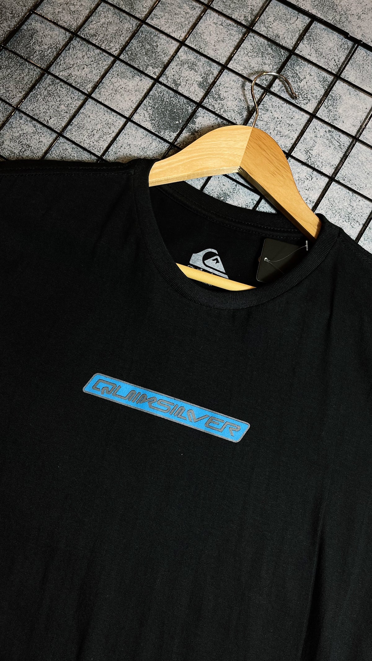 Camisa Quiksilver  Masculina Preta em Algodão