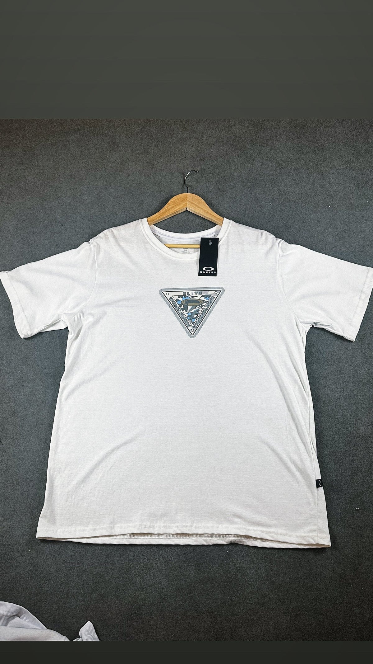Camisa Oakley  Masculina Off white em Algodão