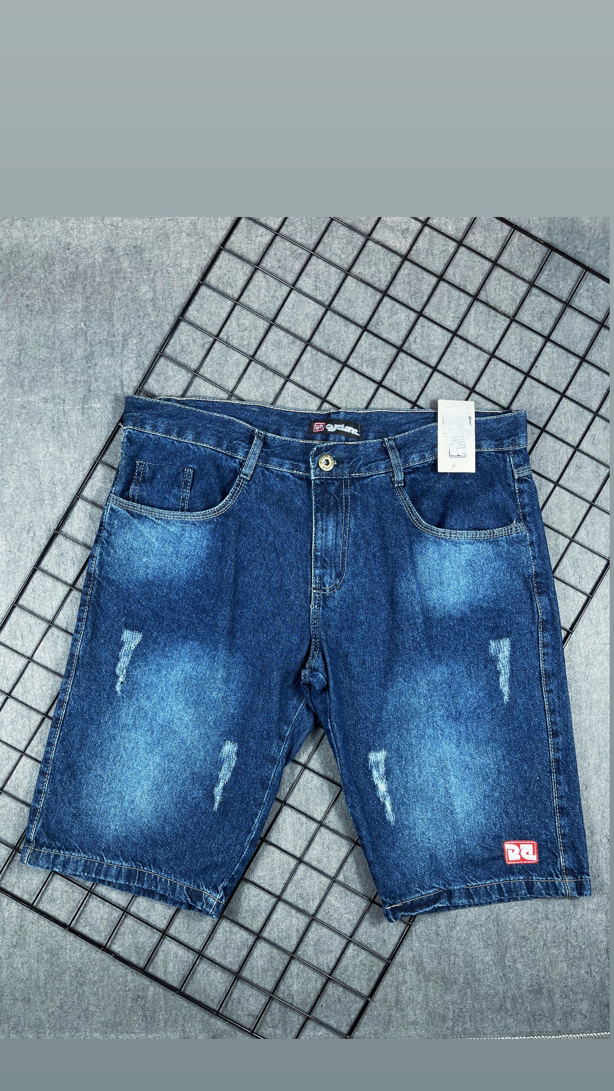 Bermuda Jeans Estampada
