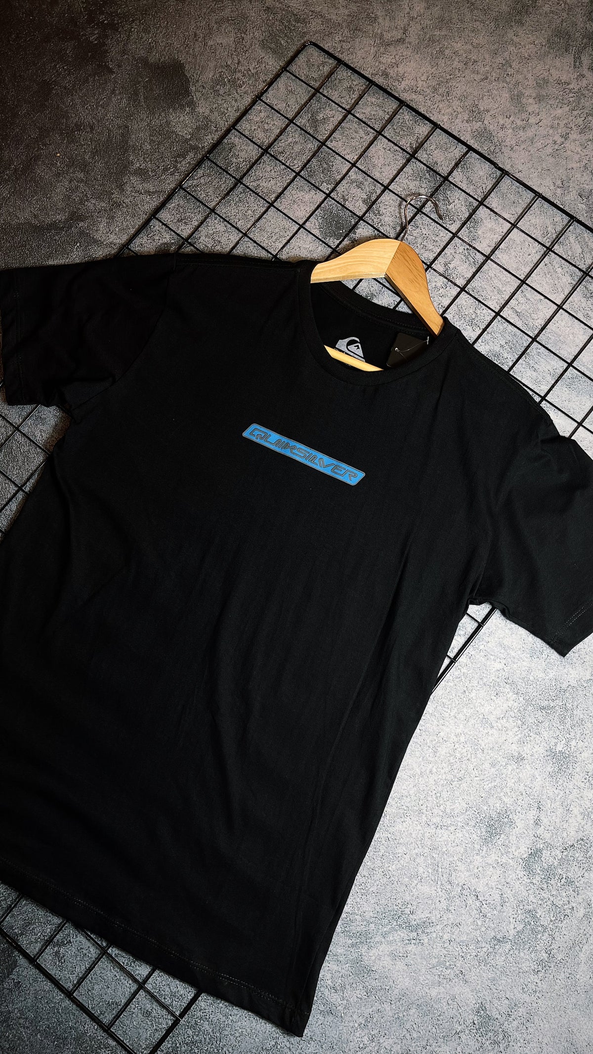 Camisa Quiksilver  Masculina Preta em Algodão