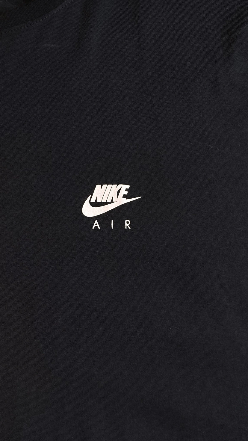 Camiseta Plus size Nike-Preta em Algodão