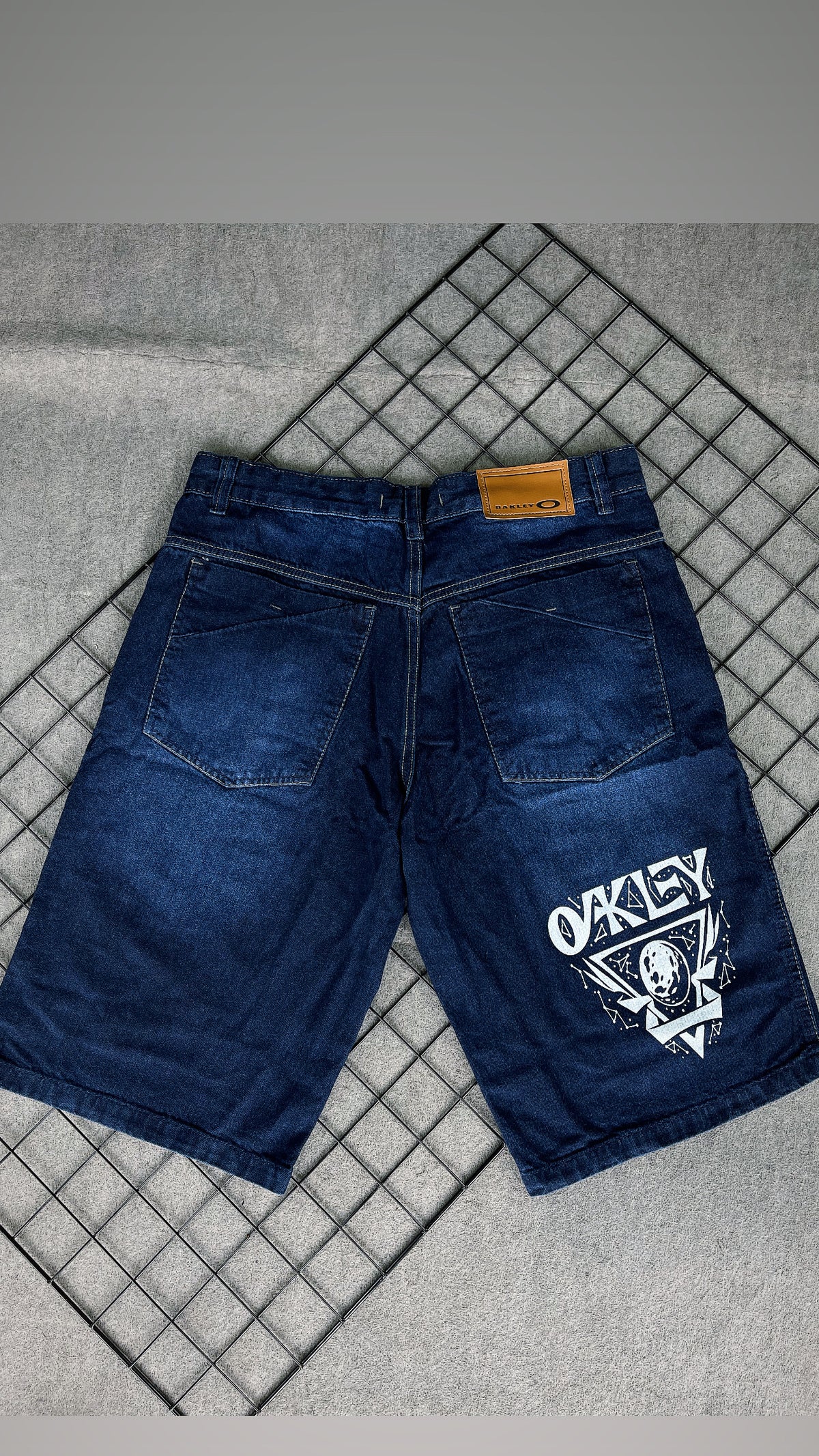 Bermuda Jeans Estampada
