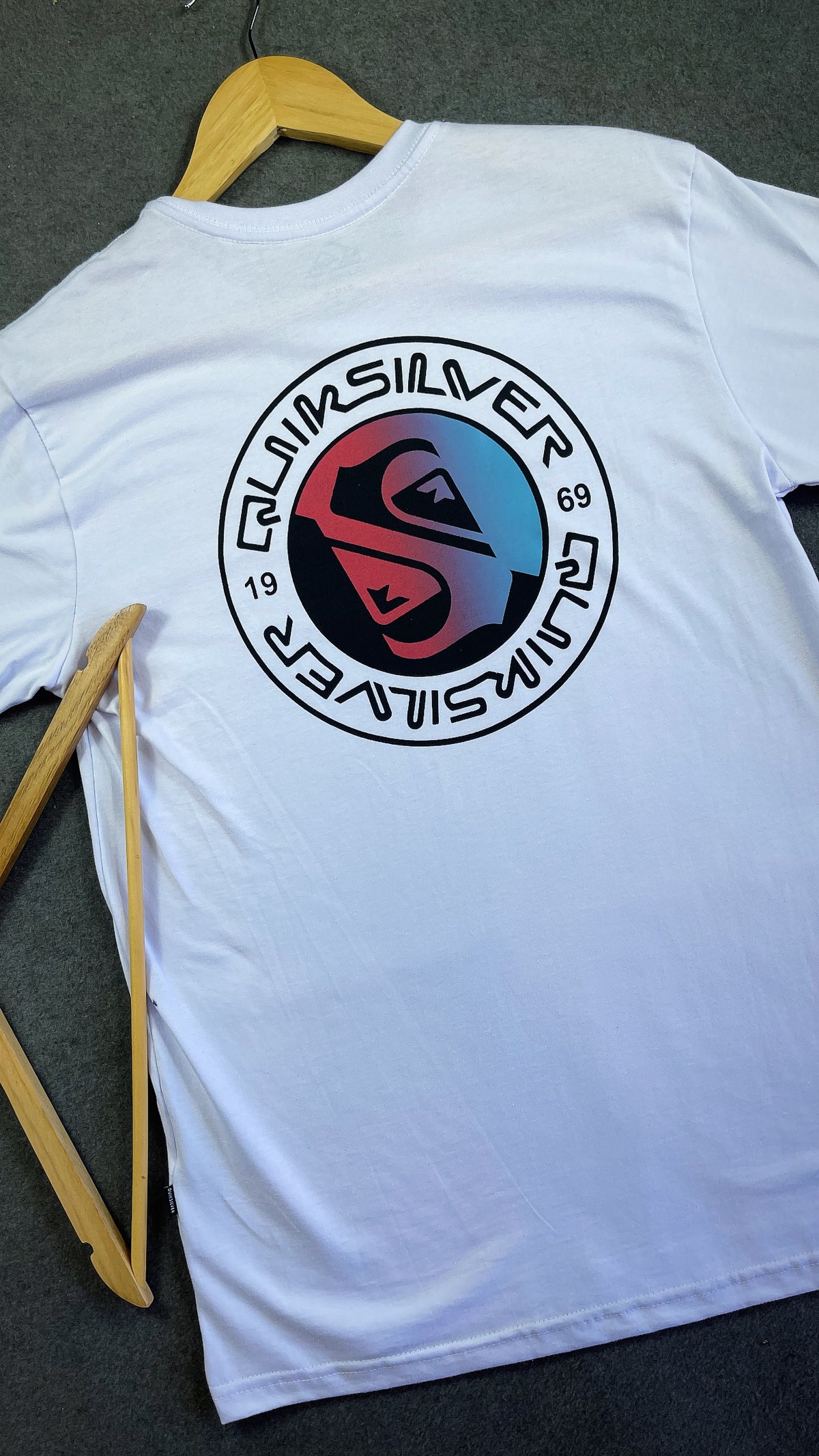 Camisa Masculina Quiksilver Branca