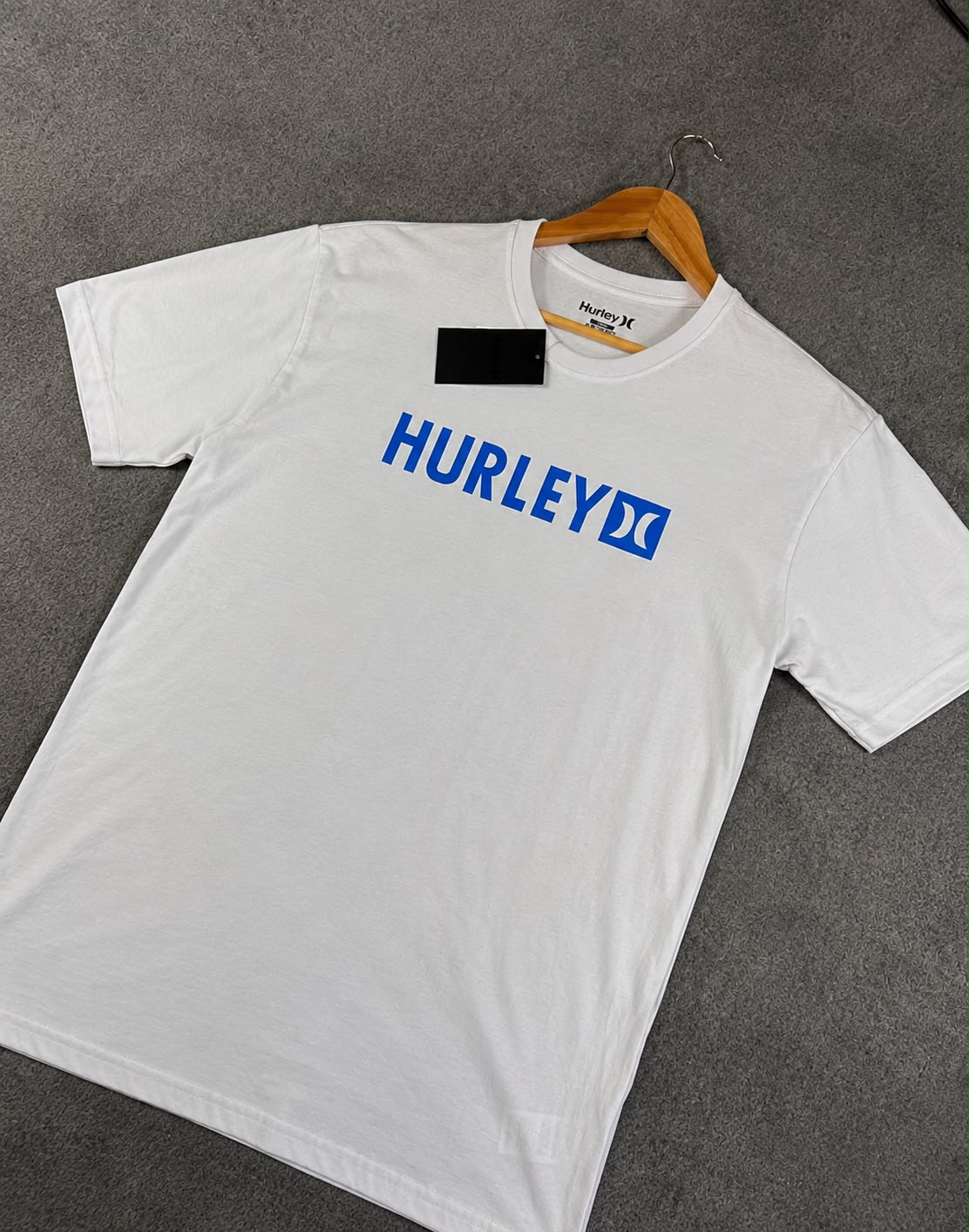Camisa Hurley  Masculina Branca  em Algodão