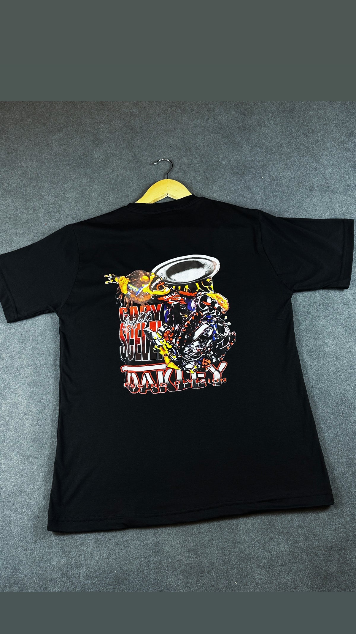 Camisa Oakley  Masculina Preta em Algodão