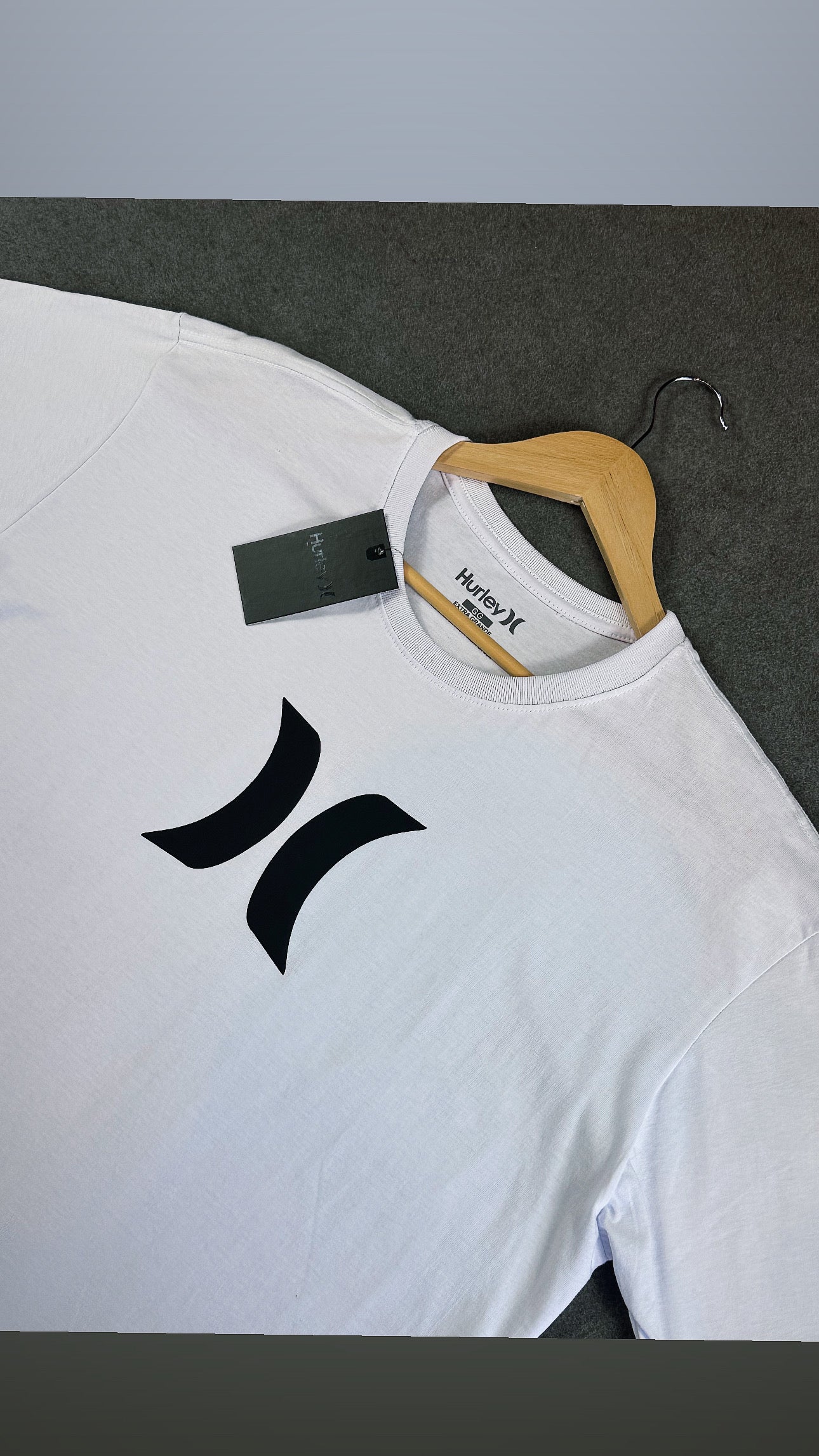 Camisas Hurley Branca em Algodão