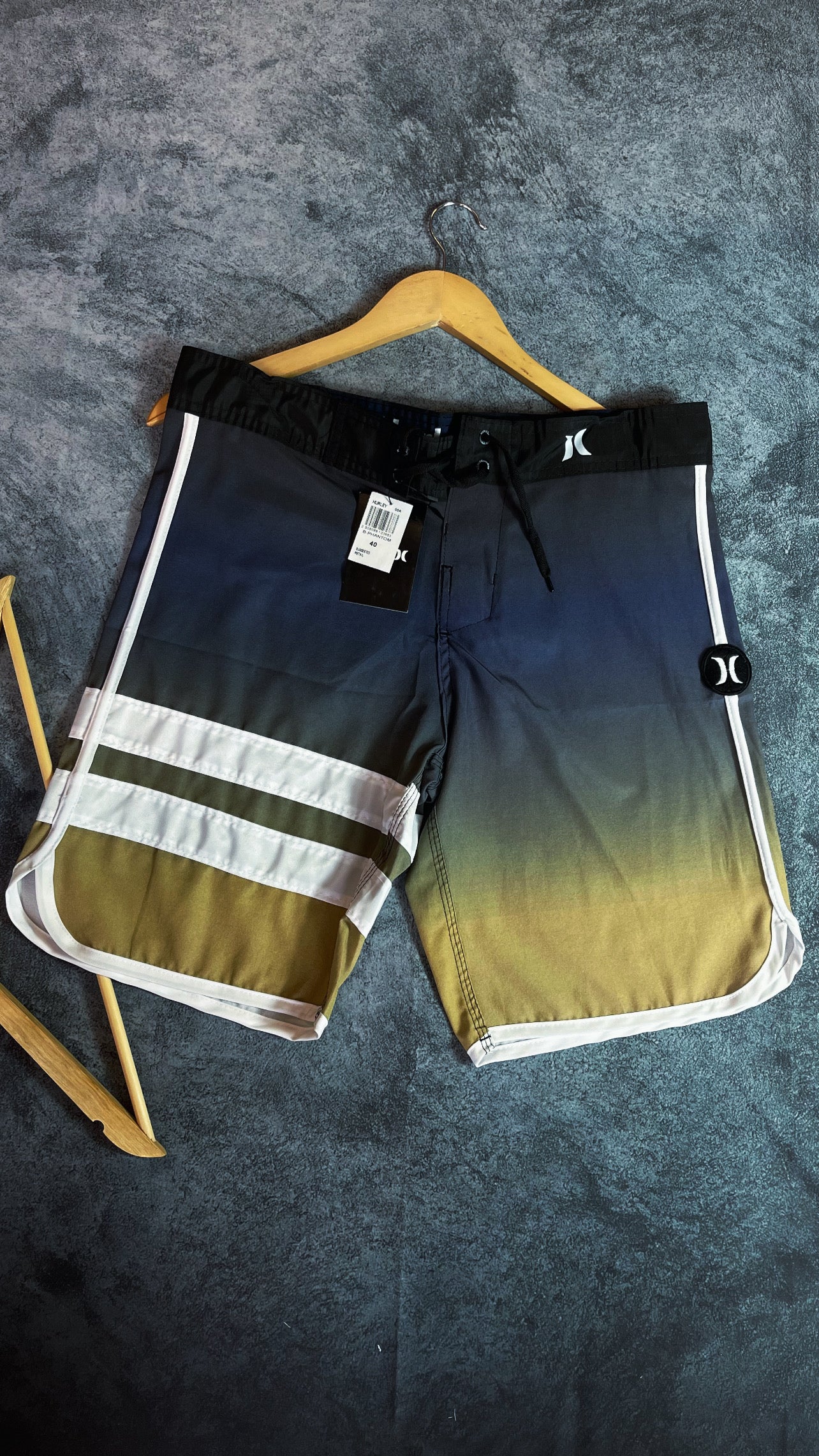 Bermuda Phanton Hurley-Azul (degrade)