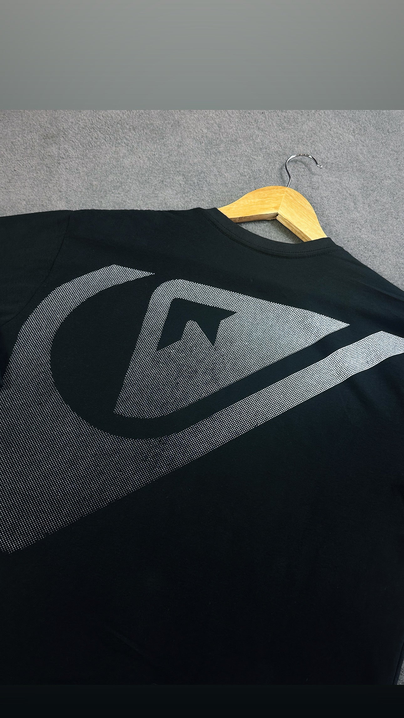Camisa Quiksilver  Masculina Preta em Algodão