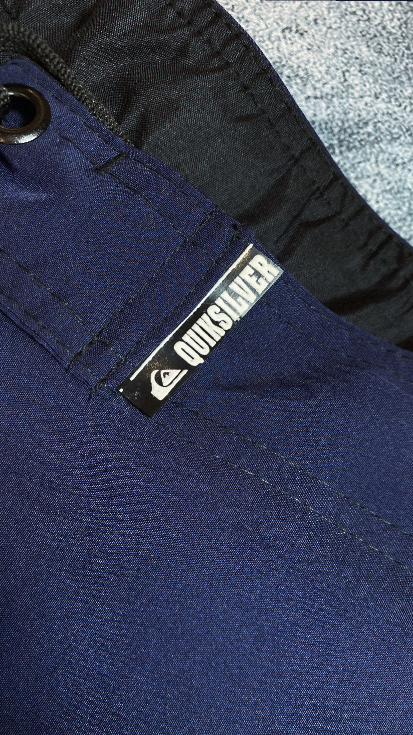Elastano plus size Quiksilver-Azul