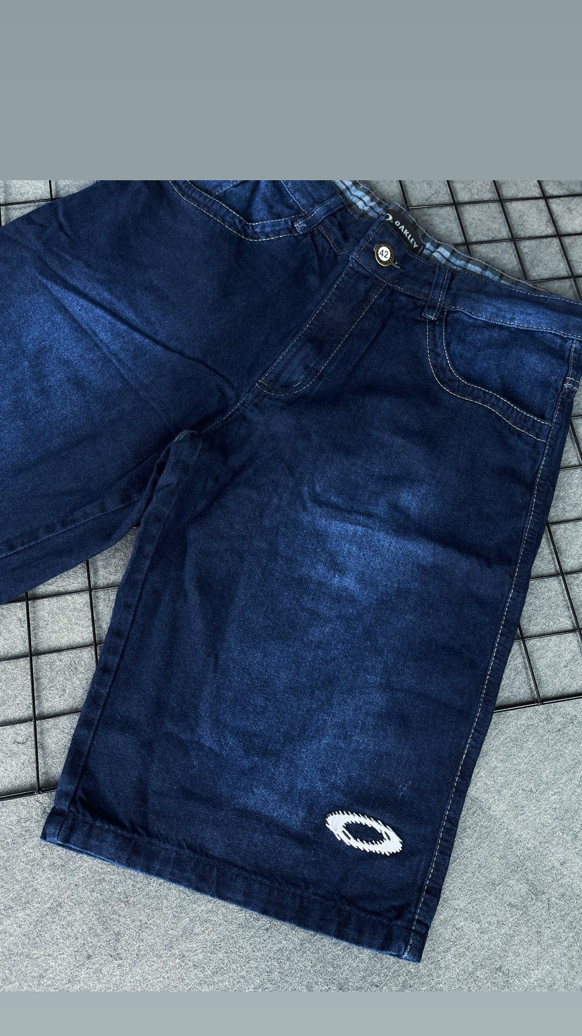 Bermuda Jeans Estampada