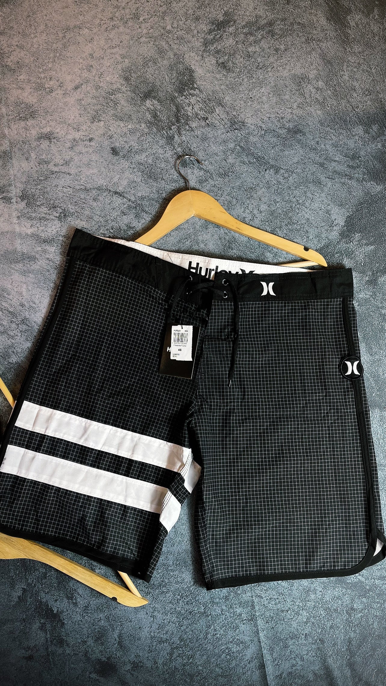 Bermuda Phanton Hurley-Preta (xadres)