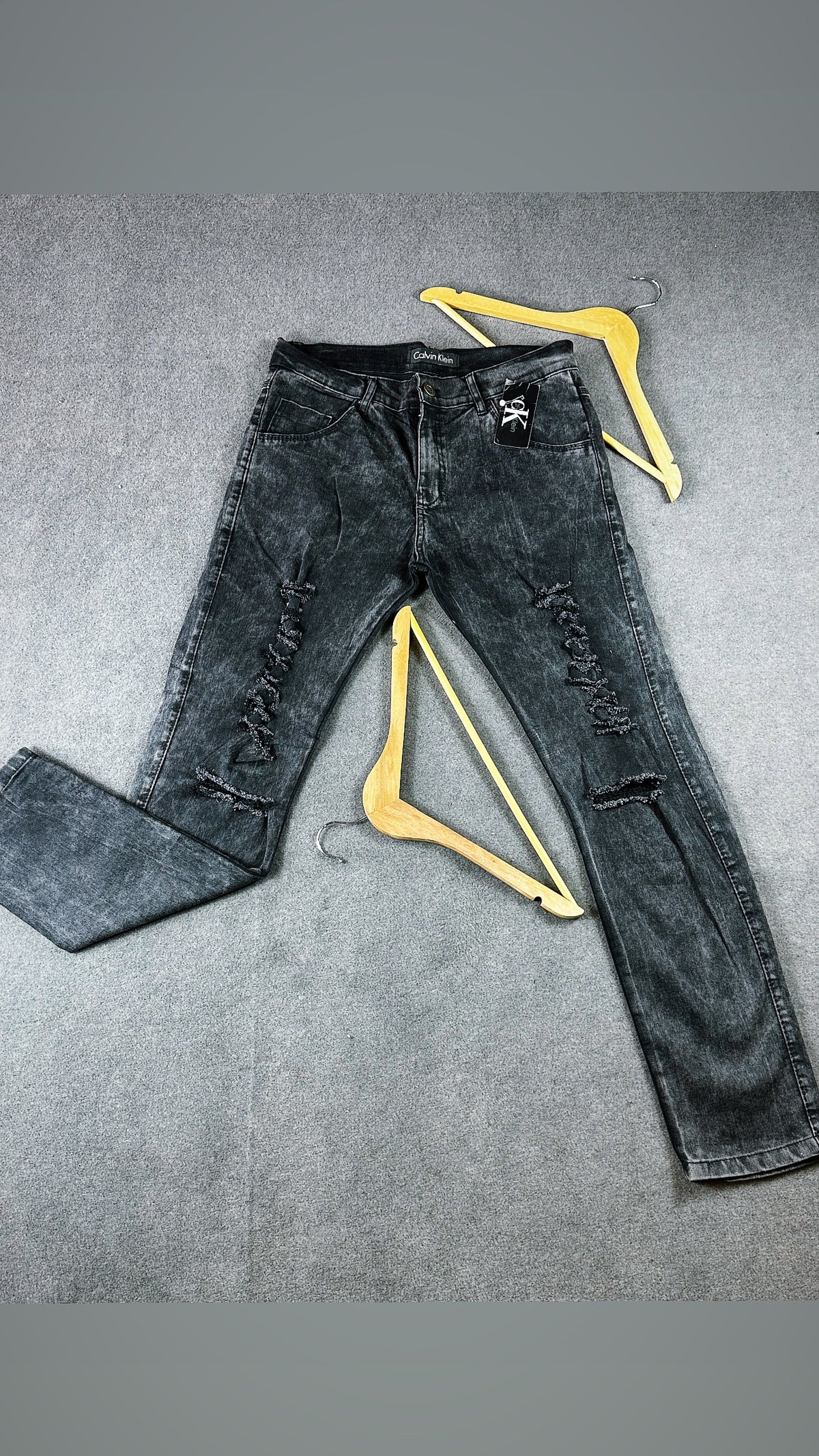 Calça Jeans Preta