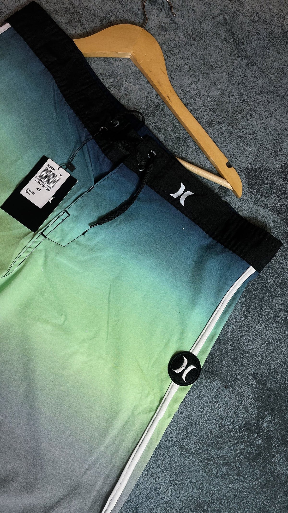 Bermuda Phantom Hurley-Verde (degrade)