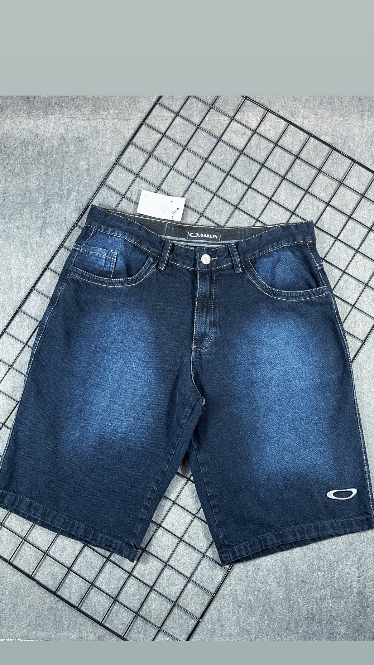 Bermuda Jeans Estampada