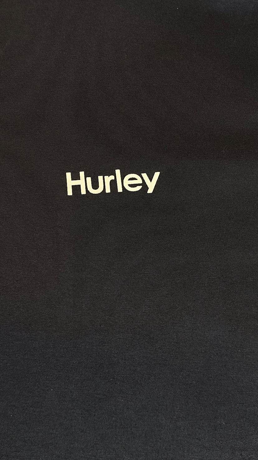 Camiseta Plus size Hurley-Preta