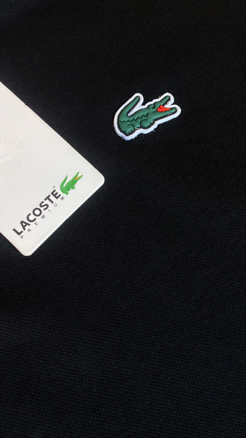 Gola Polo Lacoste-Preta