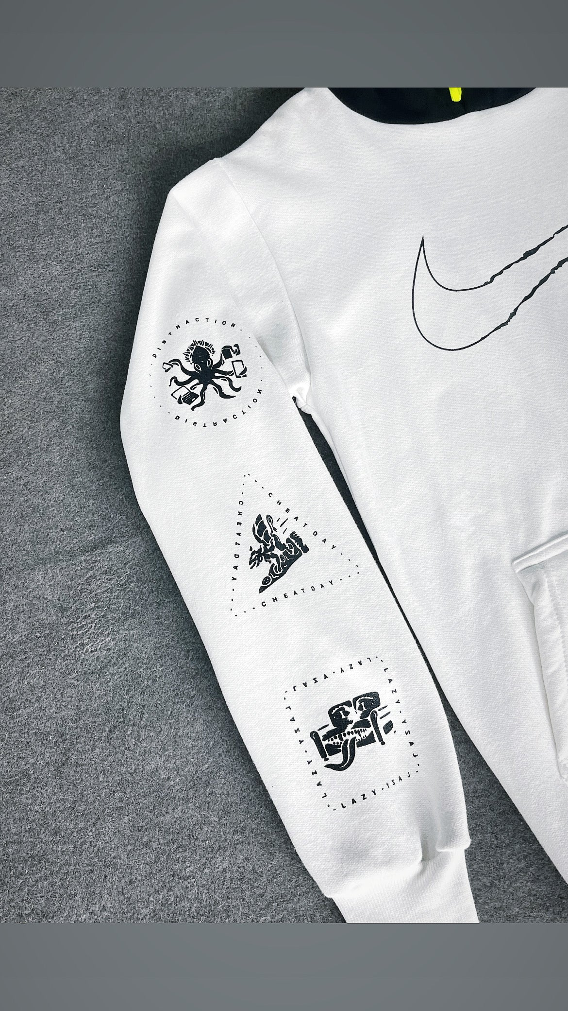 Moletom Nike Manga Trocada