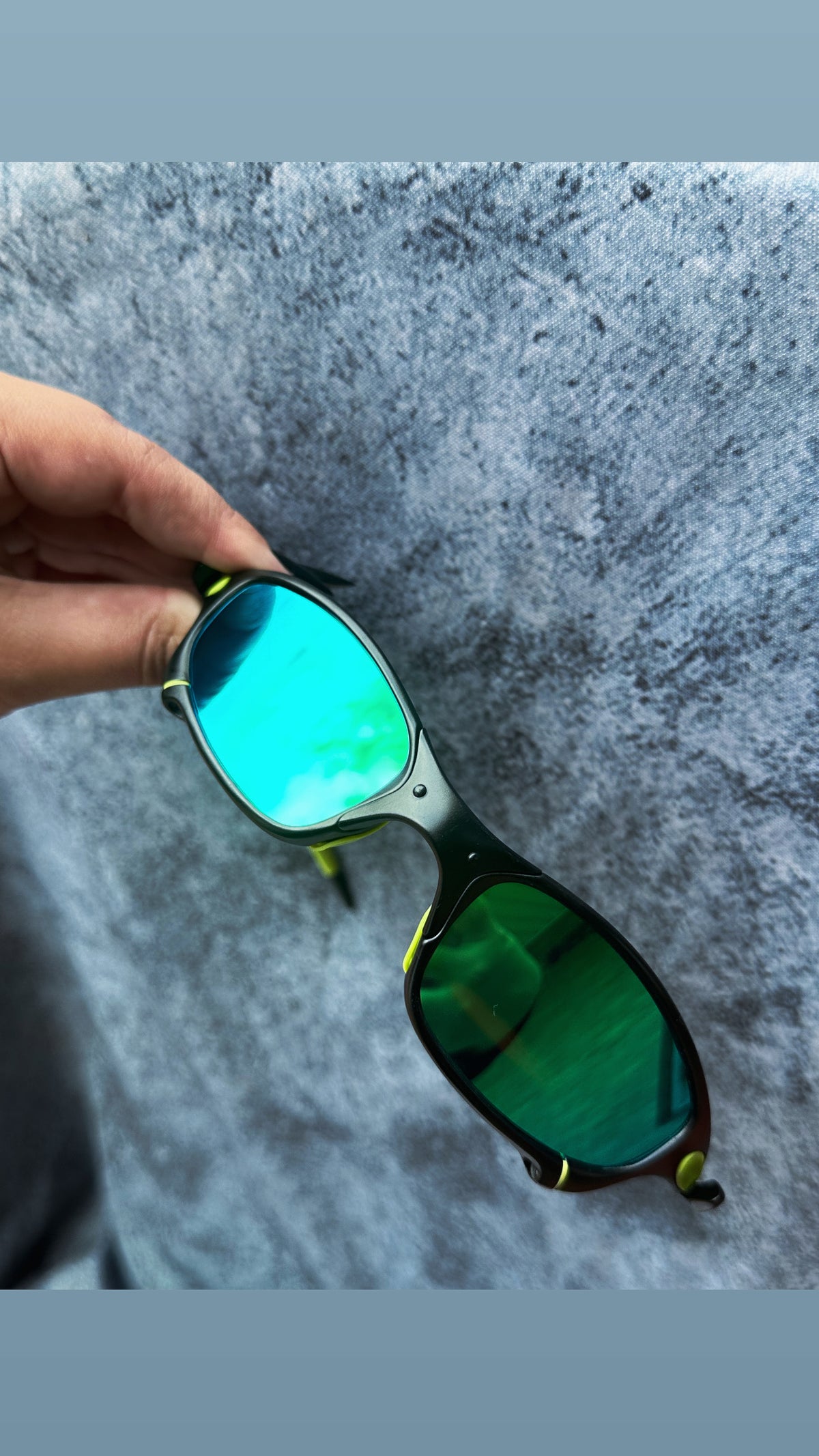 Óculos Juliet X-Metal Carbon Verde