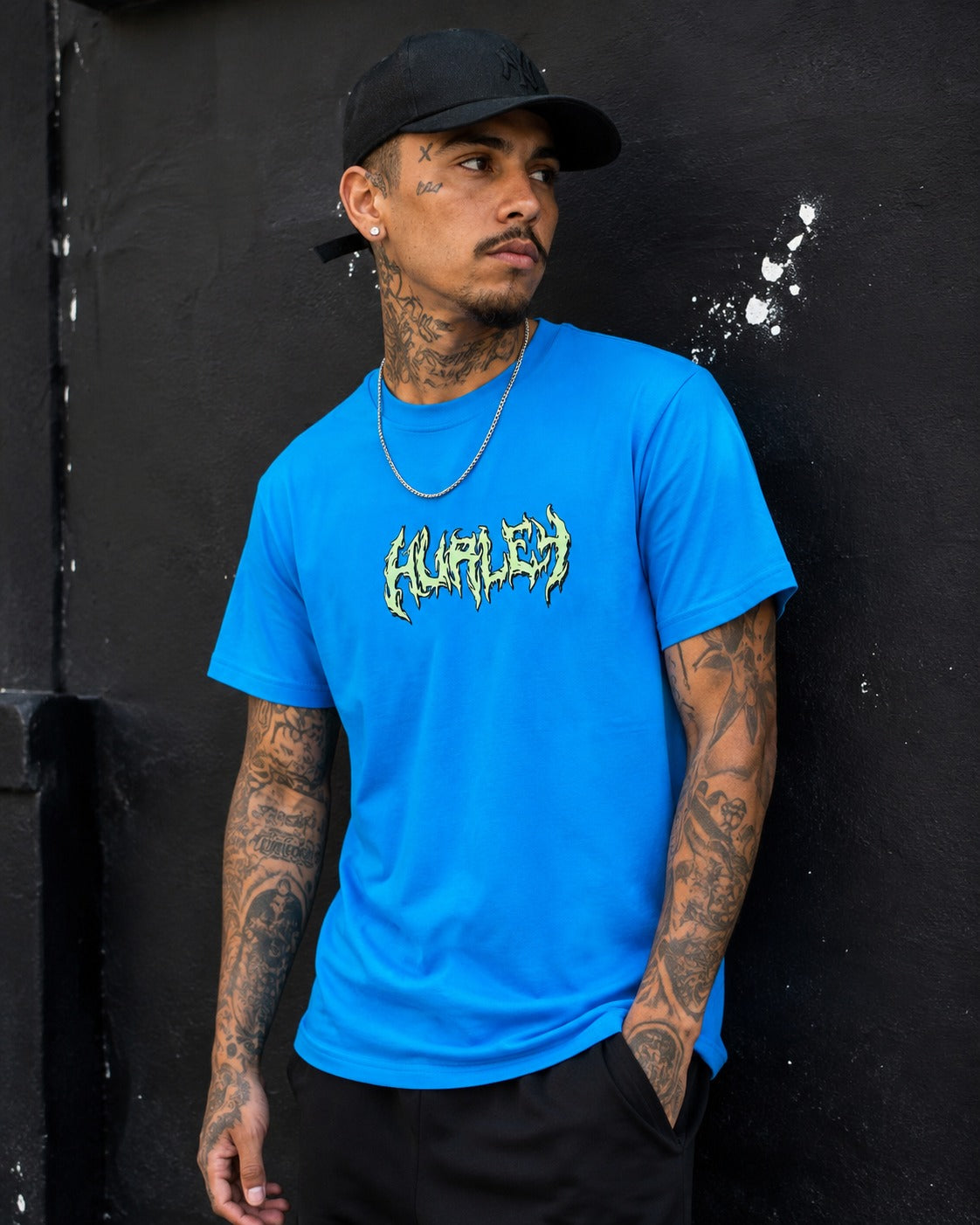 Camiseta Premium Masculina Azul