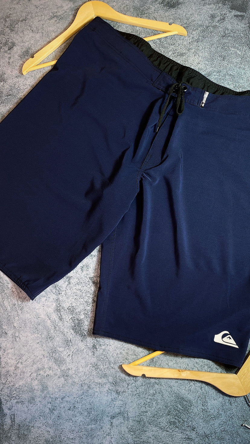 Elastano plus size Quiksilver-Azul