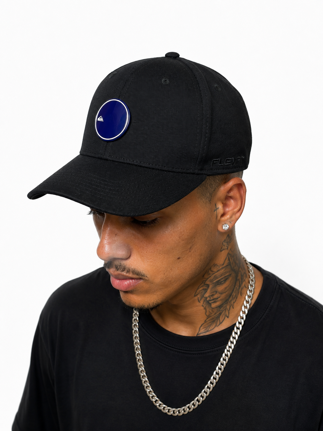 Boné  Flex Fit Poliester Preto