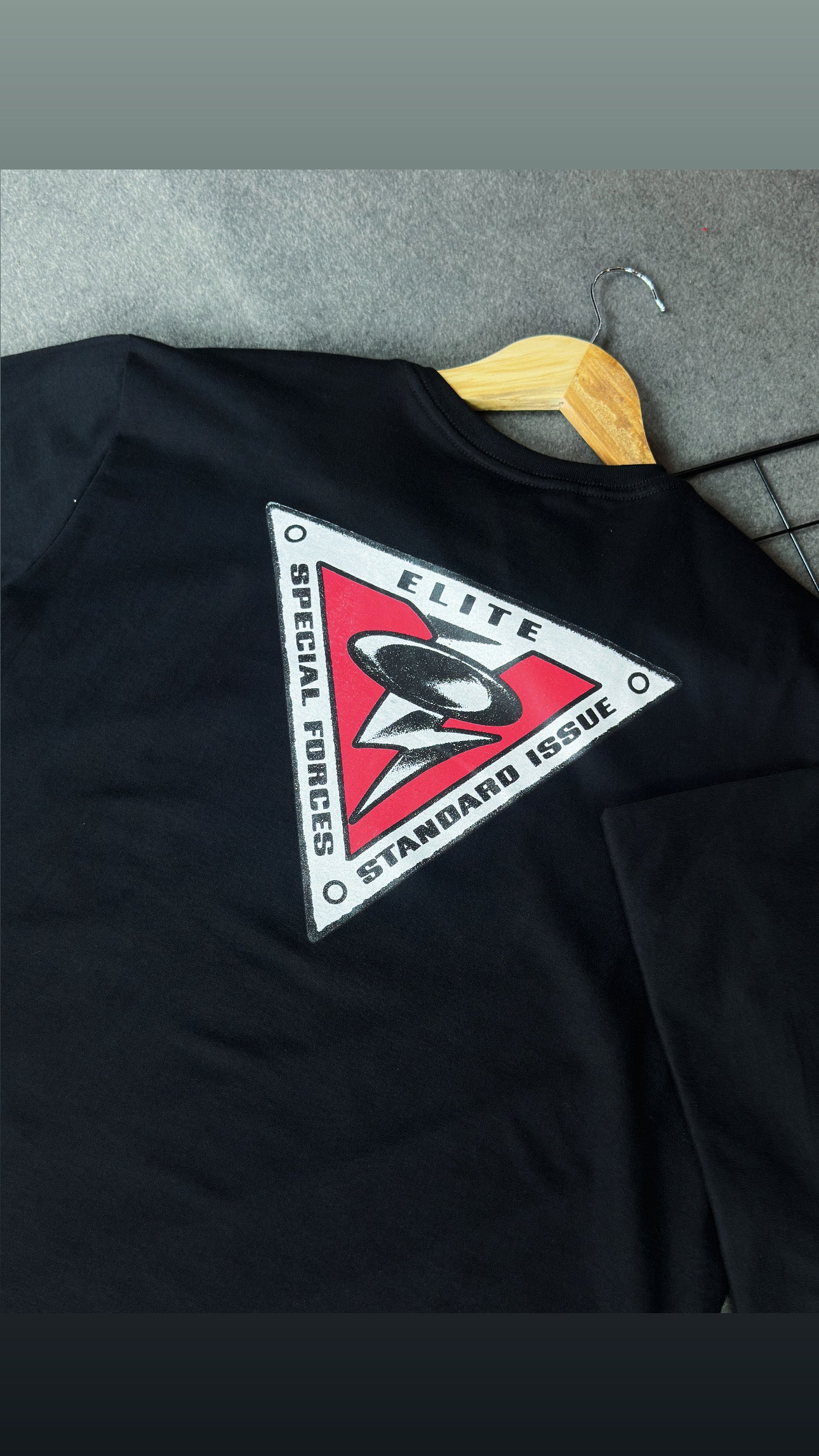 Camisa Edição  Elite Special Forces Standard Preta