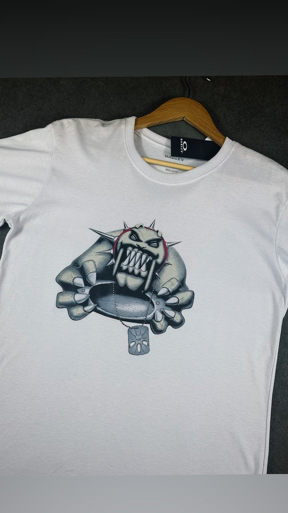 Camisa Oakley  Masculina Branca em Algodão