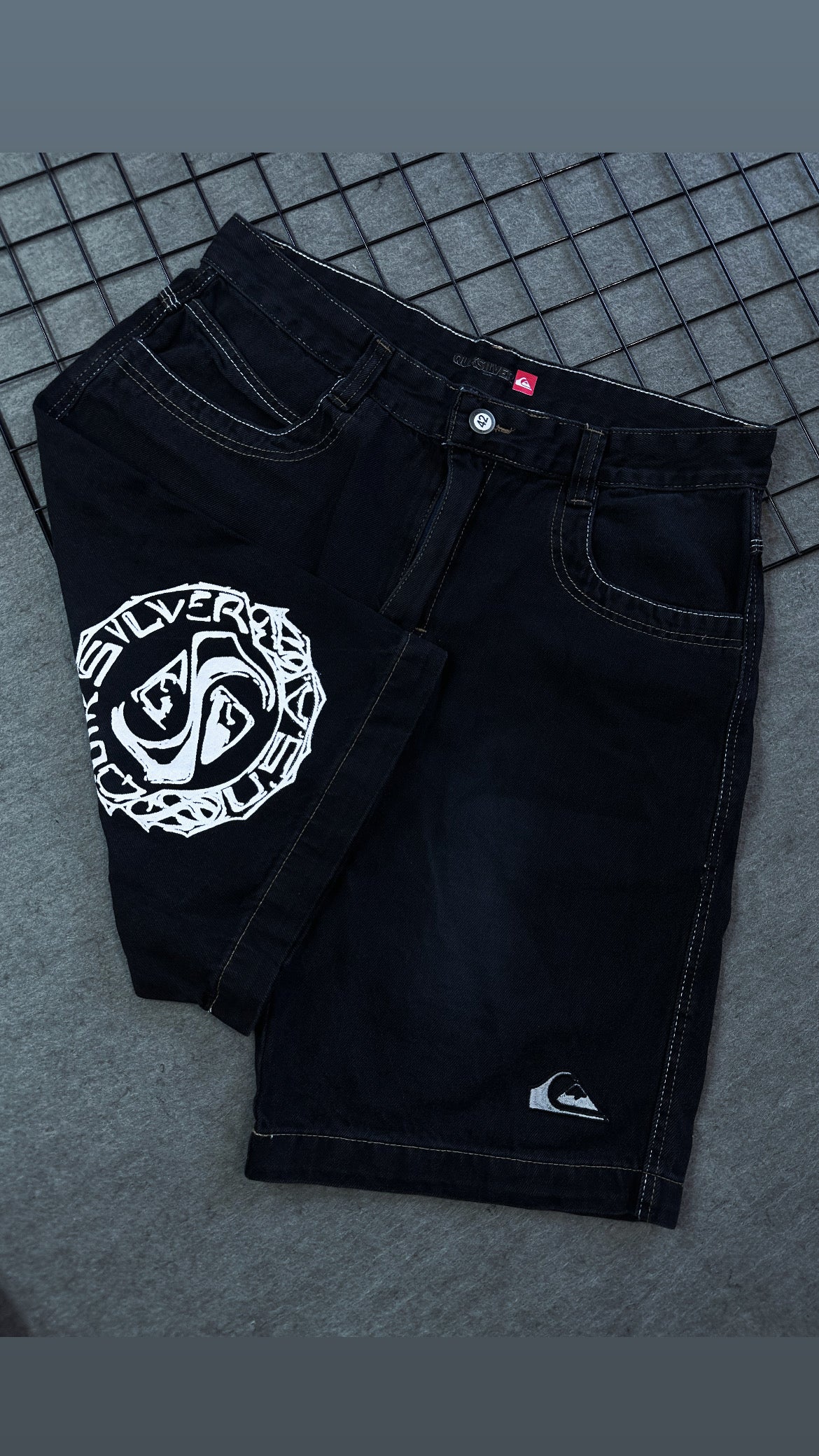 Bermuda Jeans Estampada